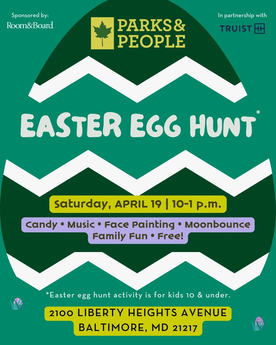 Parks People Annual Easter Egg Hunt Parks People