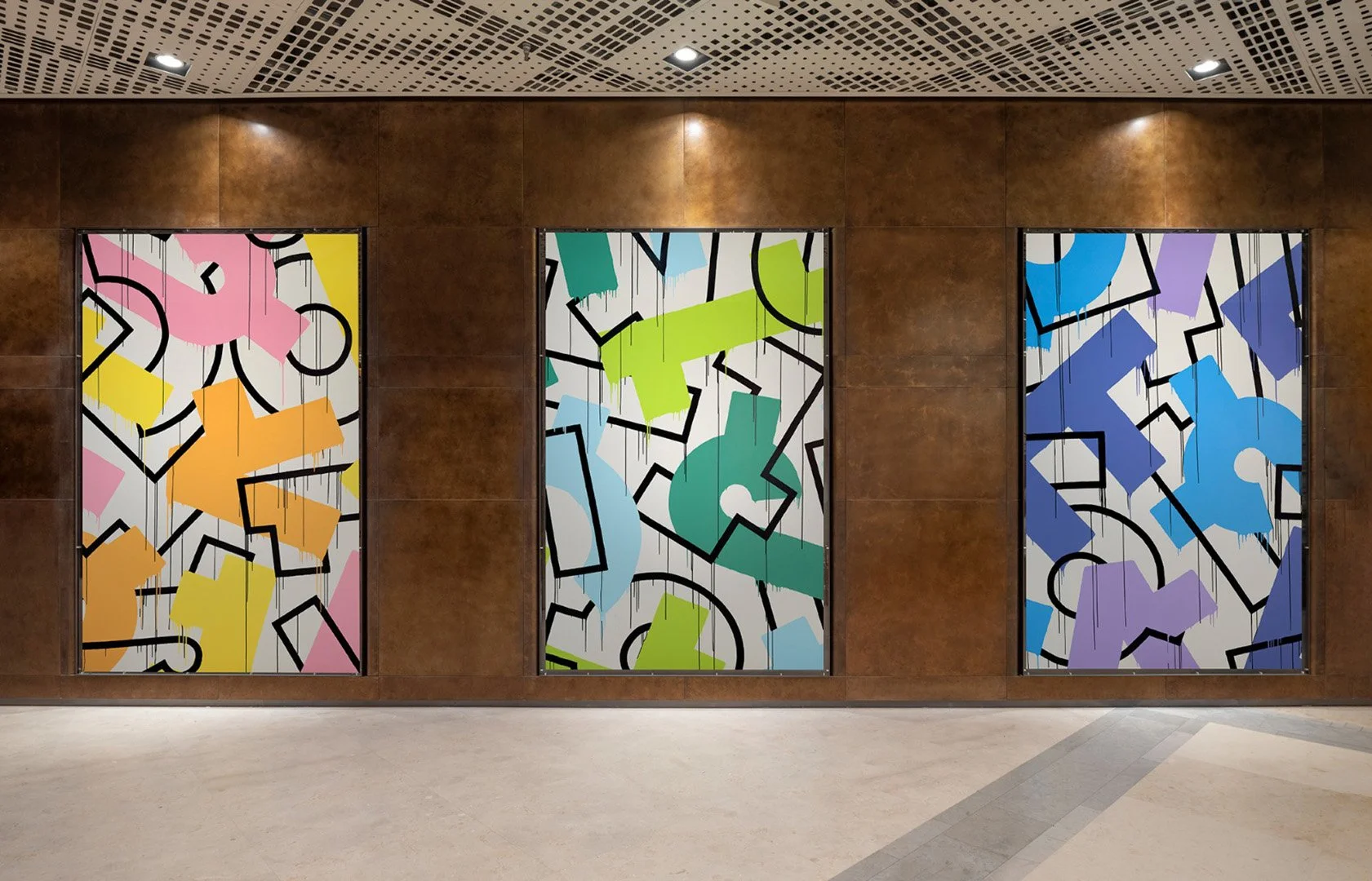 Aaron De La Cruz for 1000 Trees, Shanghai, China