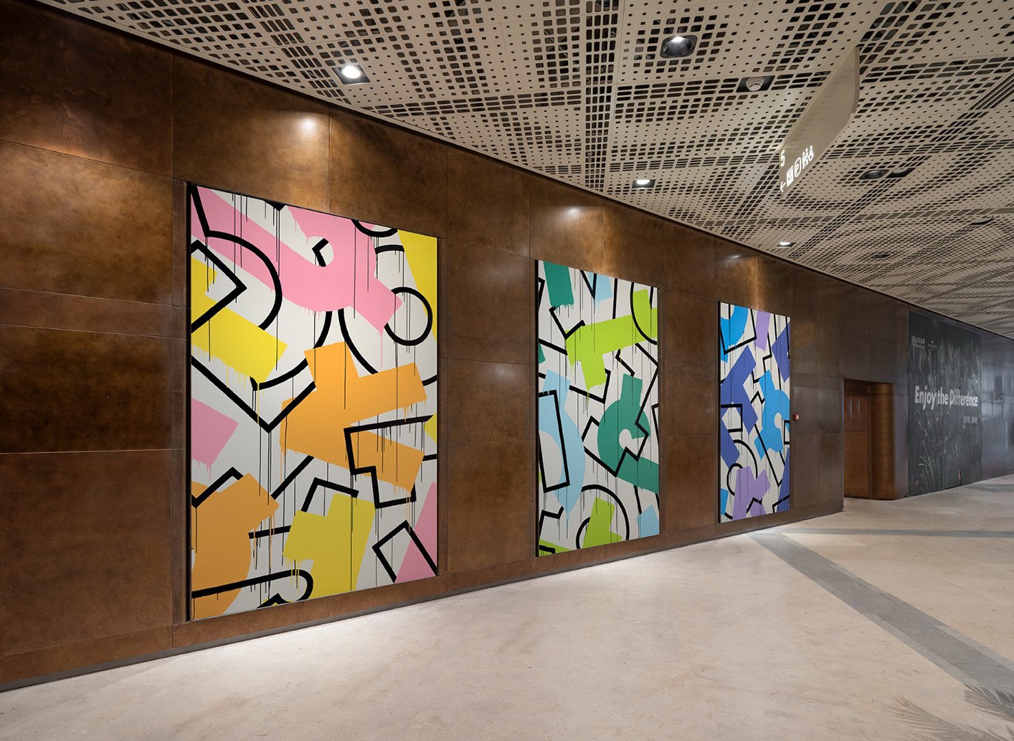 Aaron De La Cruz for 1000 Trees, Shanghai, China