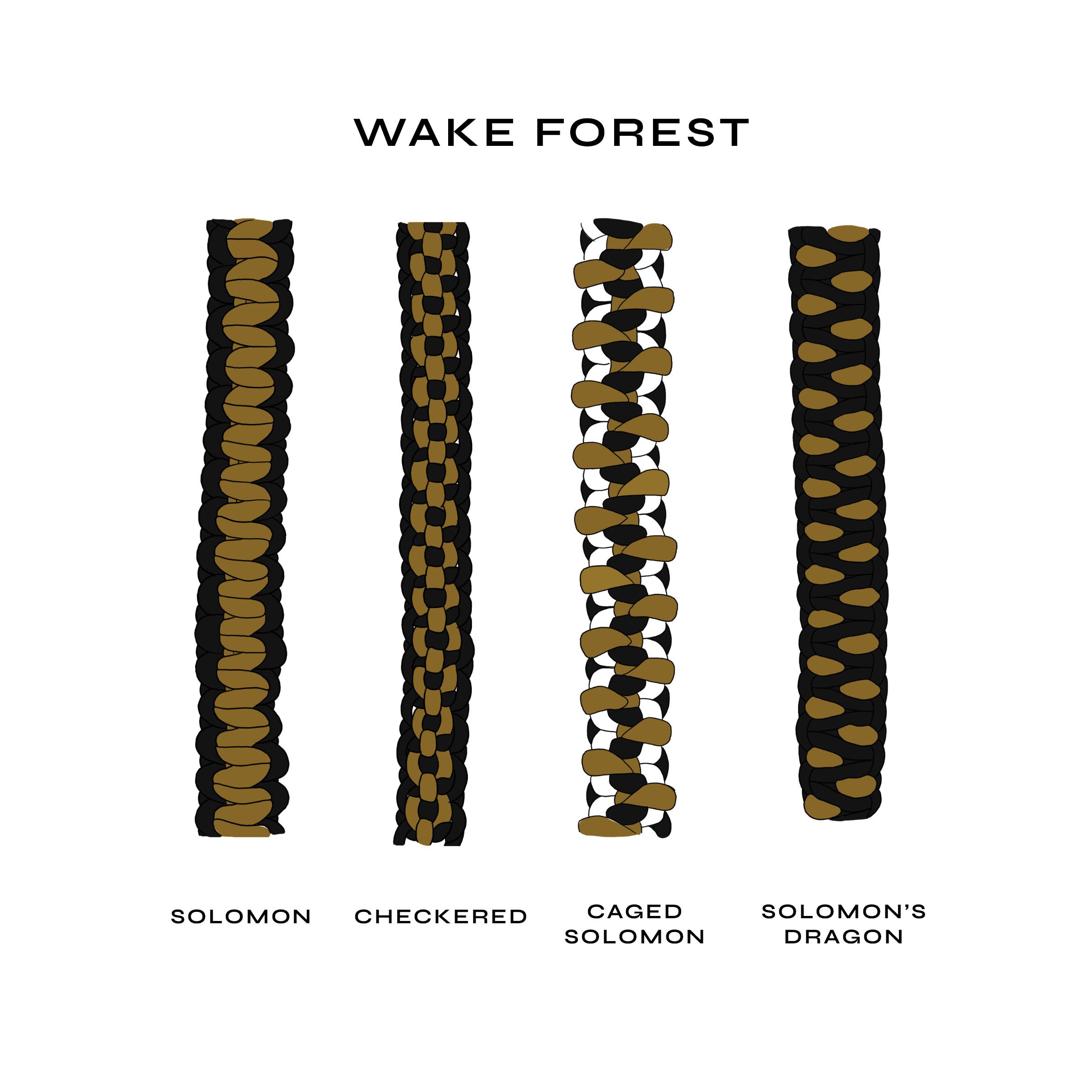 Handwoven straps in vibrant sports team colors, perfect for personalizing bags.