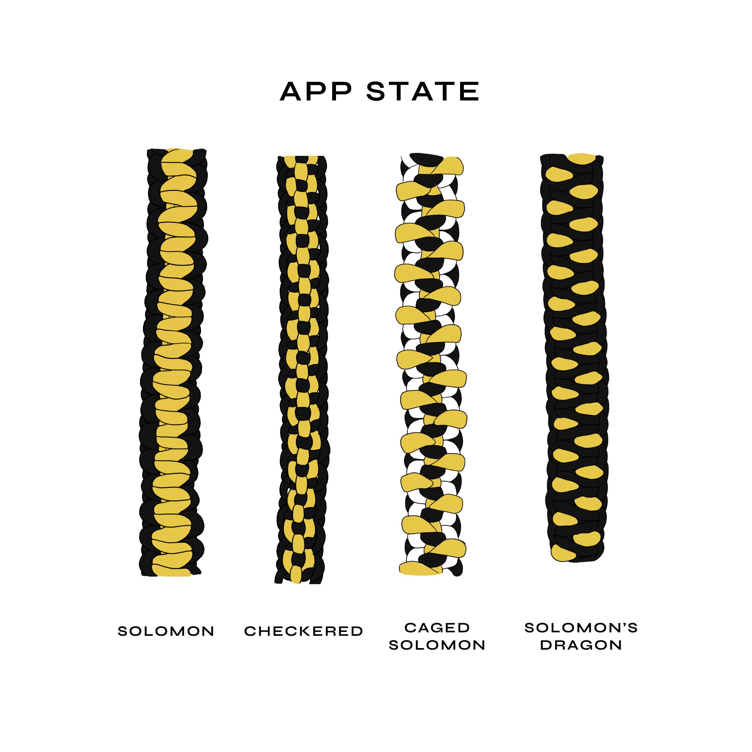 Handwoven straps in vibrant sports team colors, perfect for personalizing bags.