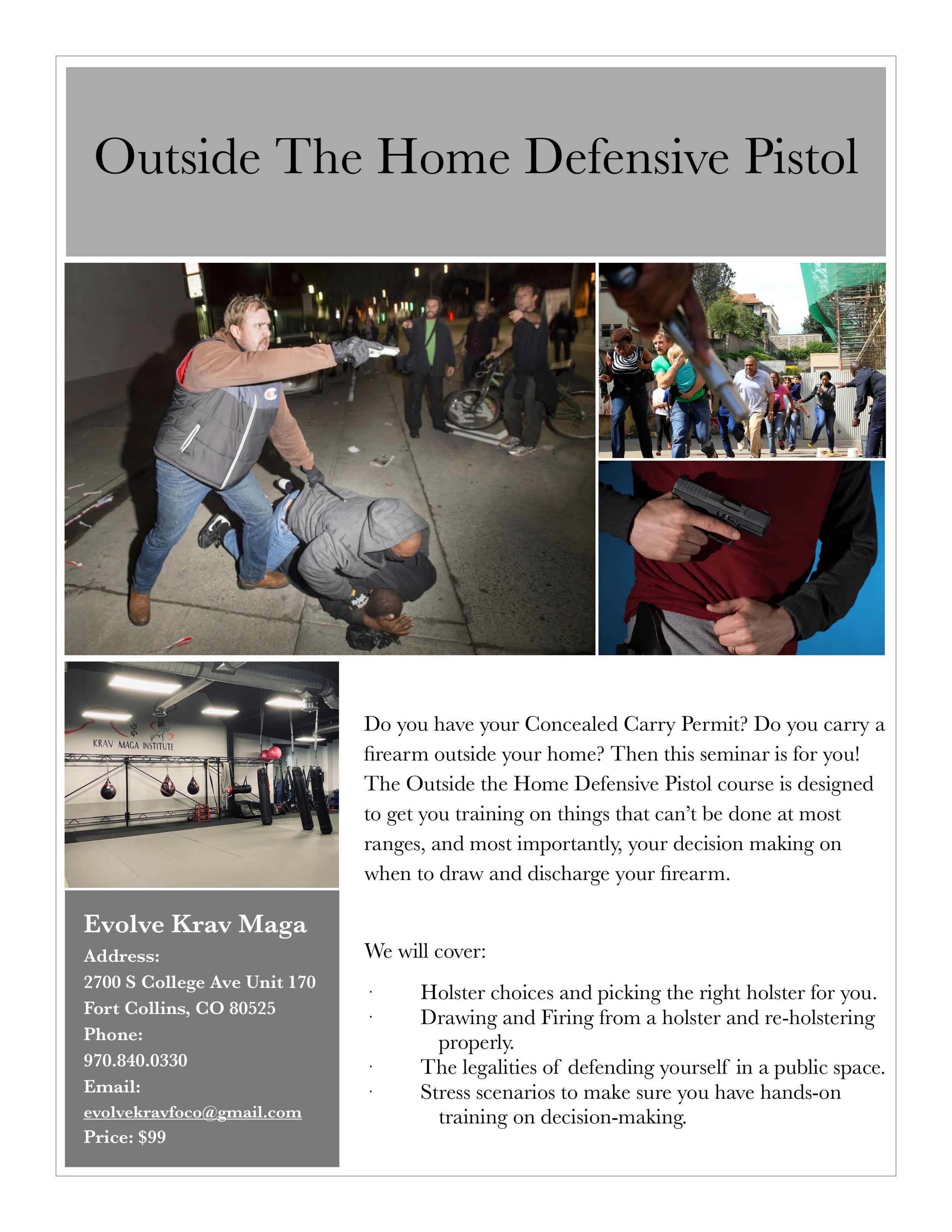 Outside the Home Defense