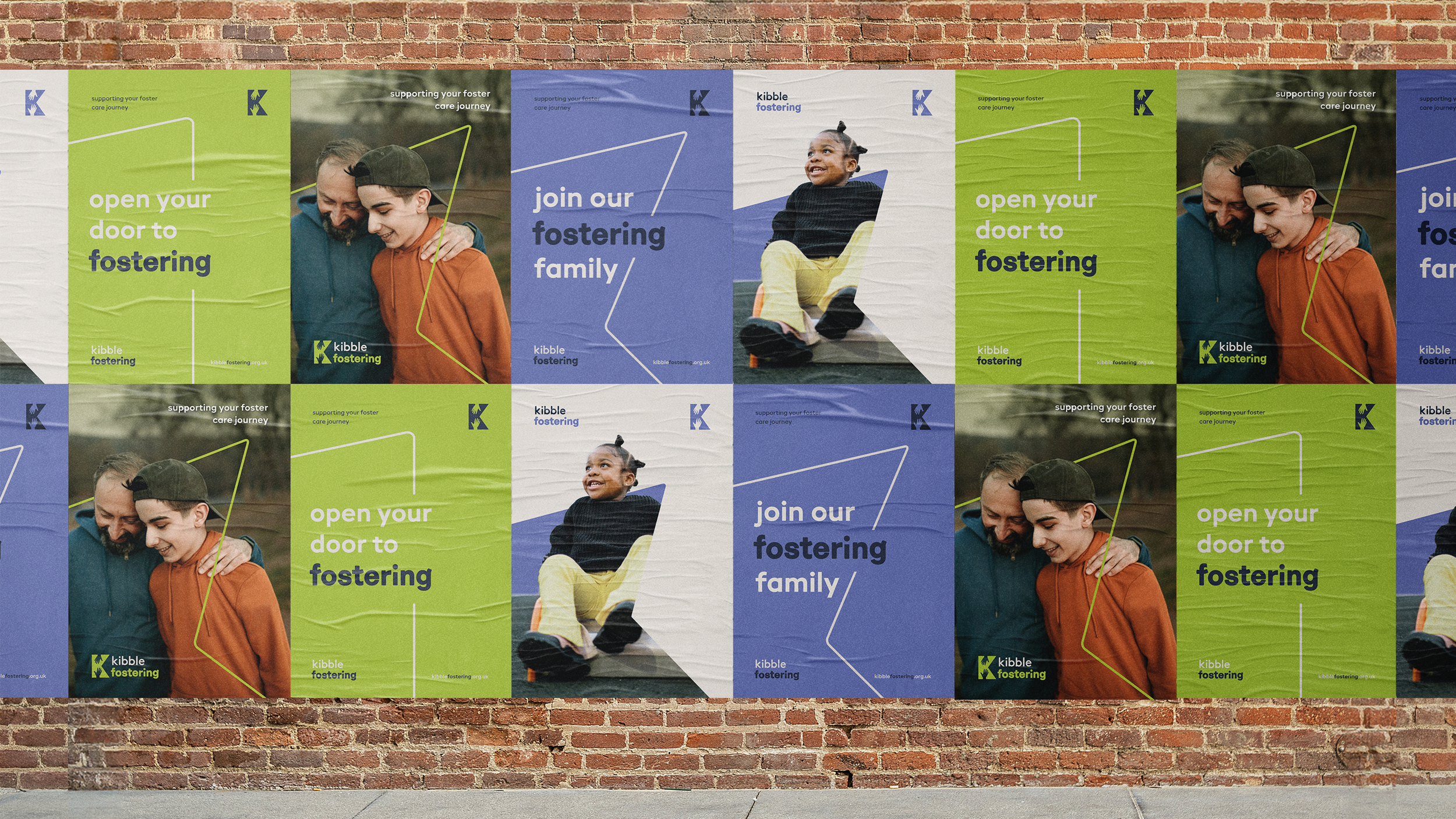 kibble fostering posters