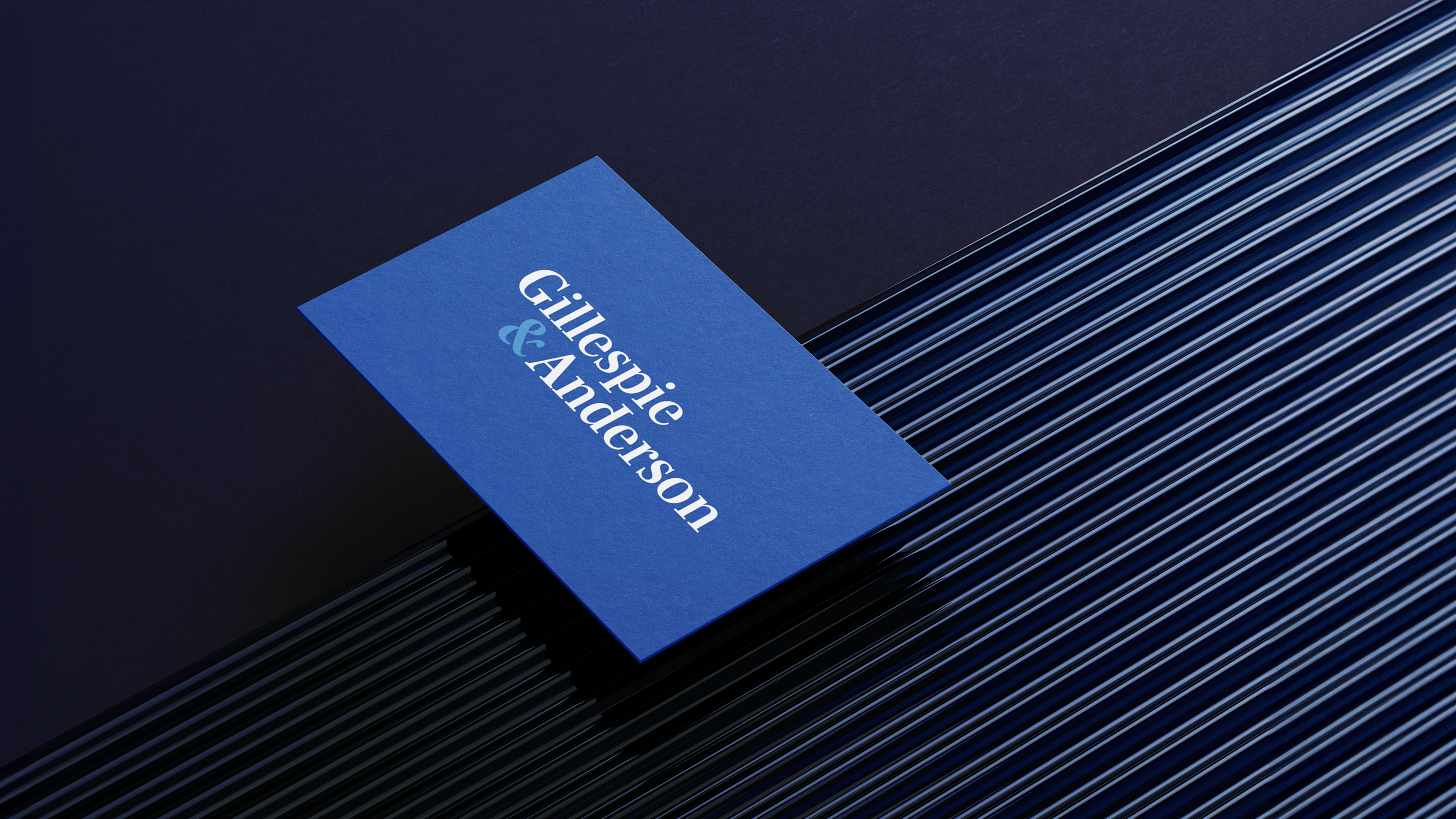 Gillespie and Anderson business card