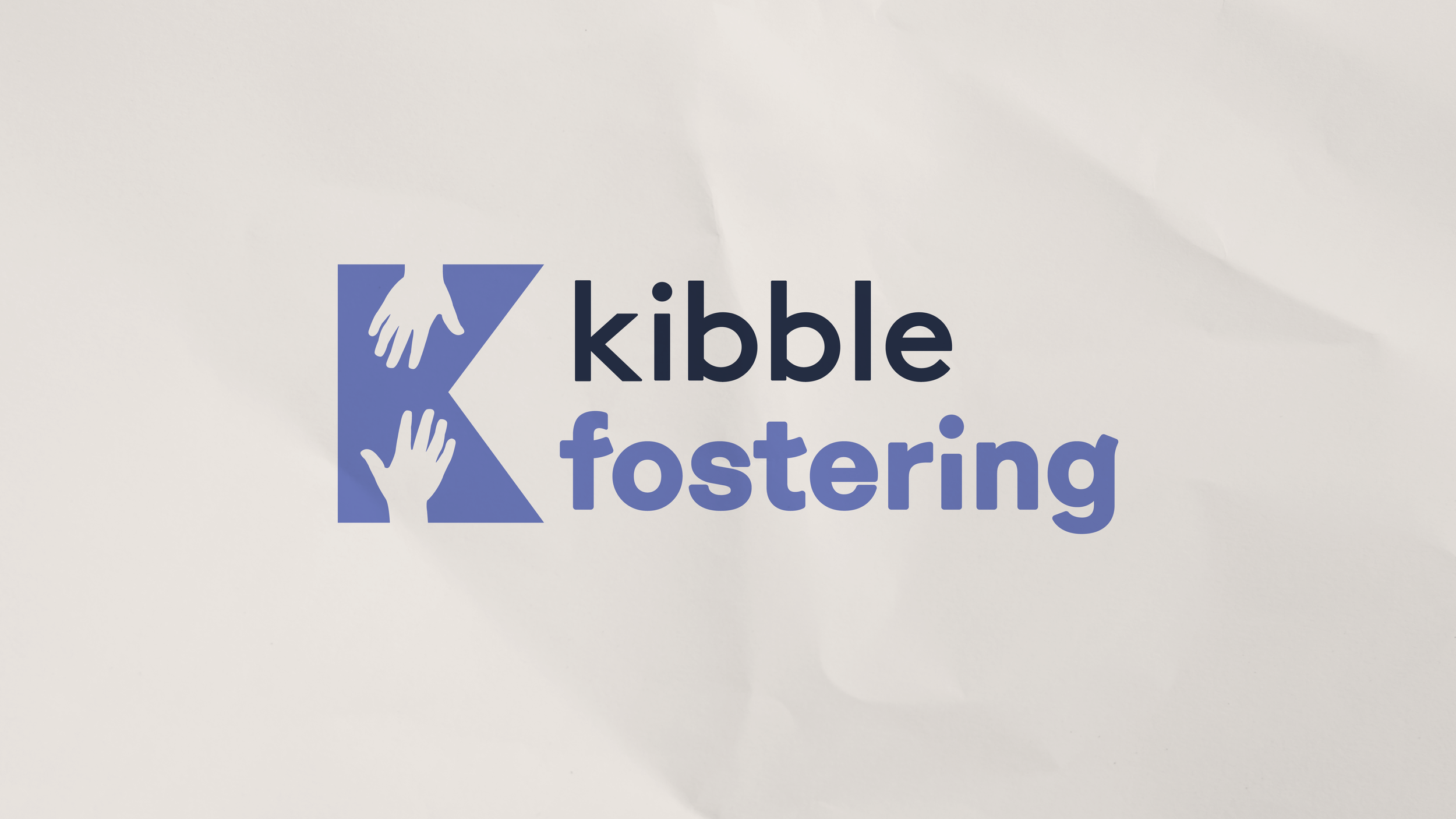 Kibble fostering logo