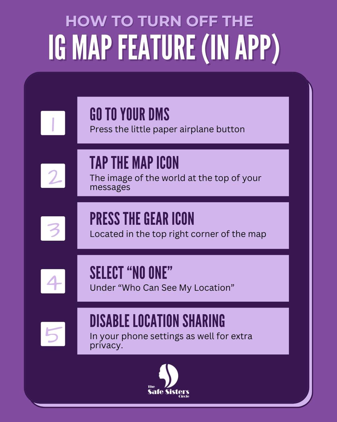 Keeping your location private on Instagram helps prevent others from tracking where you live or where you are in real time. Turning off location access reduces the risk of someone using your posts or stories to follow your movements. It&rsquo;s a sim