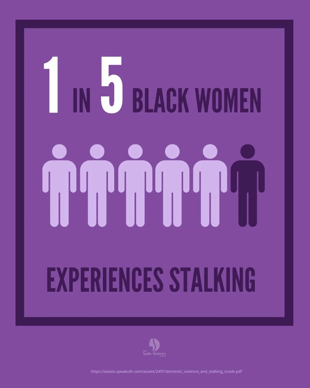 This January, we recognize Stalking Awareness Month. With 1 in 5 Black women affected, it&rsquo;s essential to name stalking for what it is&mdash;a form of control that threatens safety and well-being. Awareness is part of protection.
#StalkingAwaren