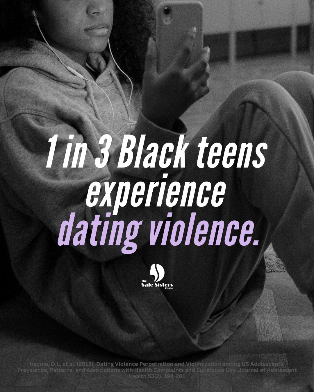 1 in 3 Black teens experience dating violence.
This isn&rsquo;t a statistic to scroll past&mdash;it&rsquo;s a call to protect, educate, and support young people before harm becomes normalized. Teens deserve relationships rooted in safety, respect, an