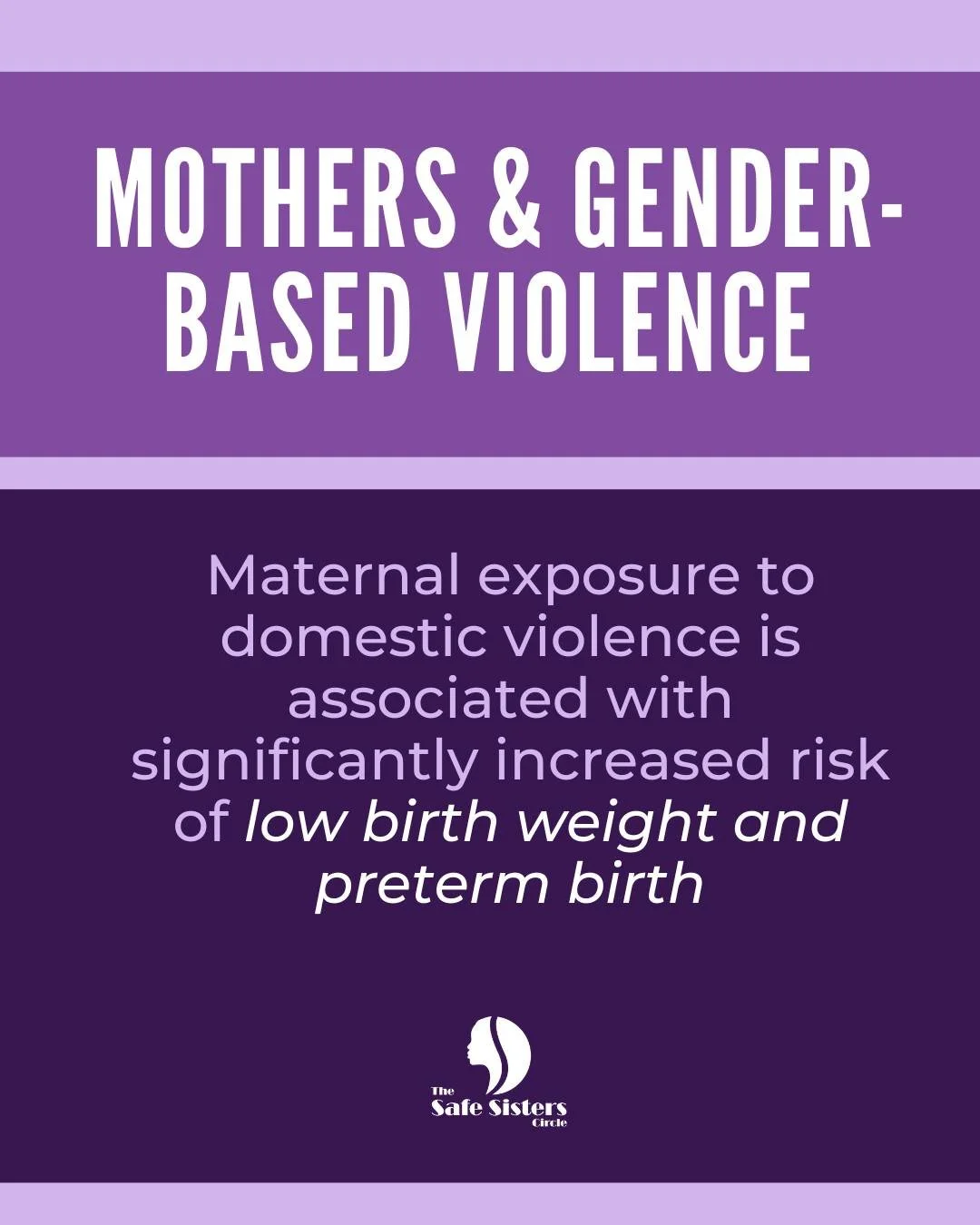 Research shows domestic violence is linked to significantly higher risks of low birth weight and preterm birth, affecting both the mother&rsquo;s health and the baby&rsquo;s development.

Protecting pregnant people from violence and providing support