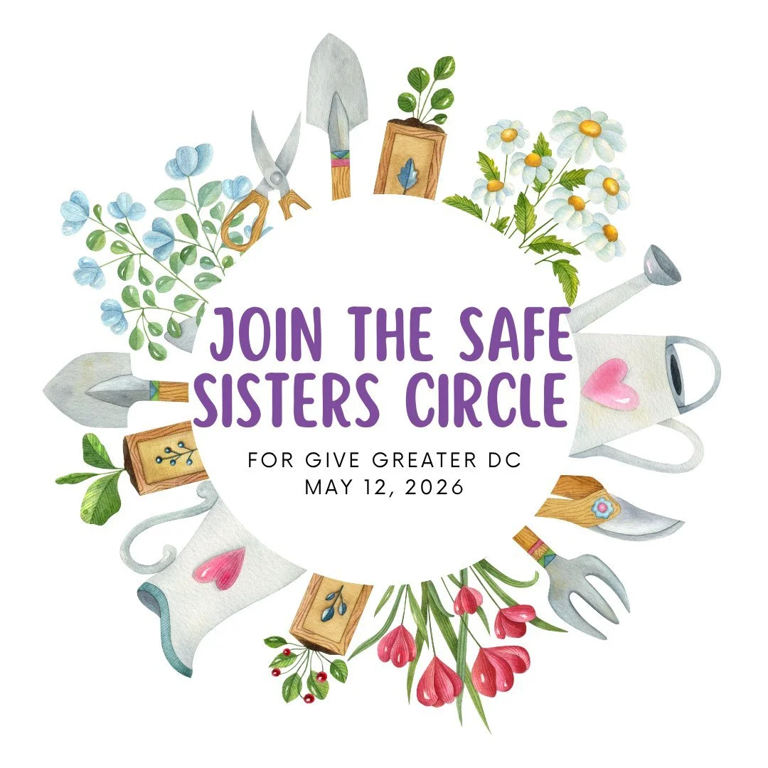 Tomorrow, we bloom together. 🌸

May 12 is Give Greater DC  and TSSC is asking our community to show up for survivors right here in DC.

This spring we are celebrating the whole survivor: her healing, her strength, her journey from surviving to thriv