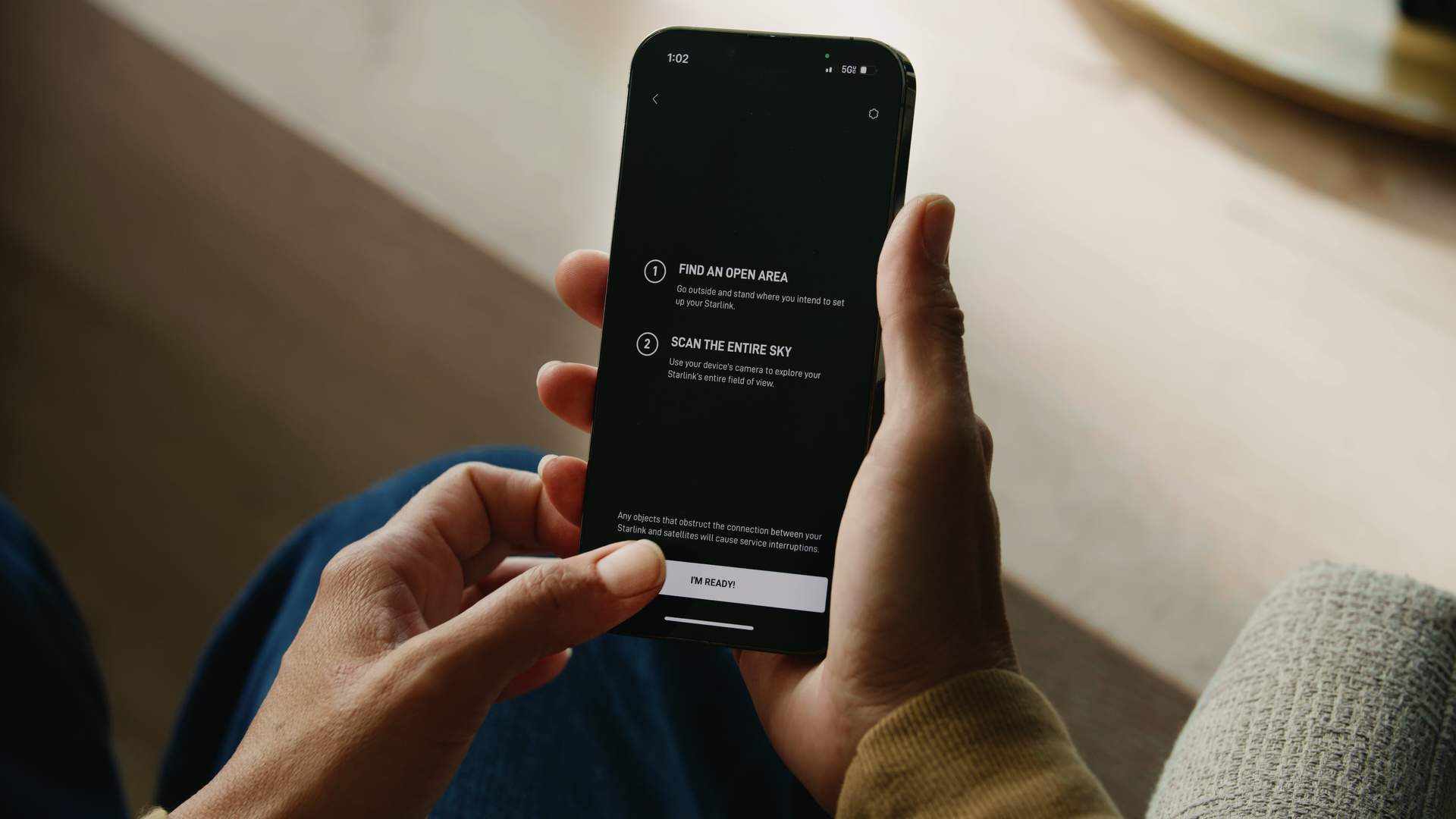 SPACEX Setting Up Your Starlink