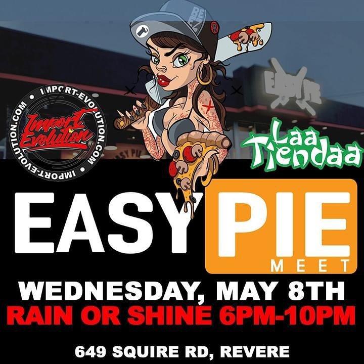 I'm pulling up for the first time! So, who will i see @theeasypie with @importevolution ?