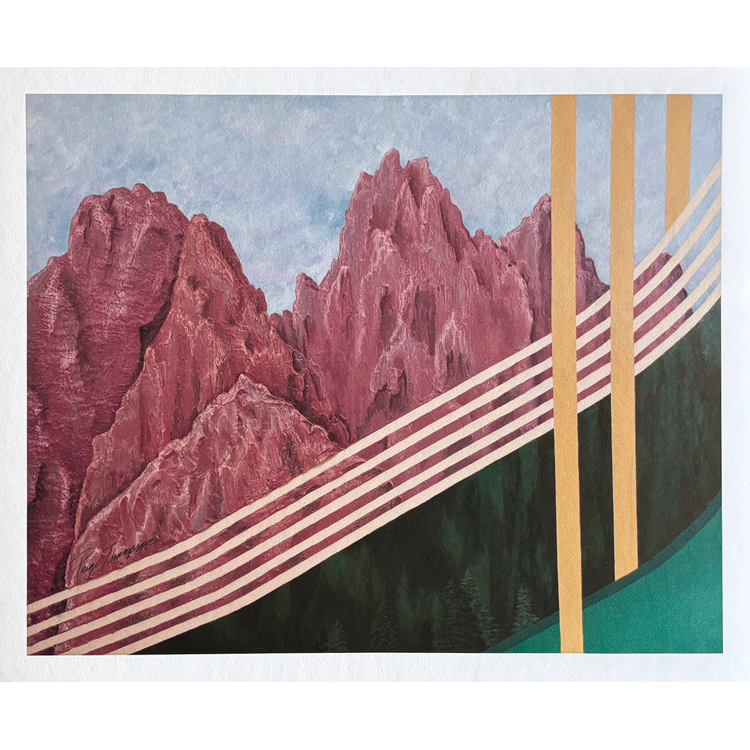 Golden Hour A.T. Garden of the Gods - Print