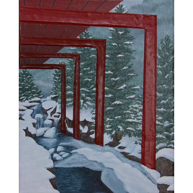 Crossing A.T. St. Vrain Creek