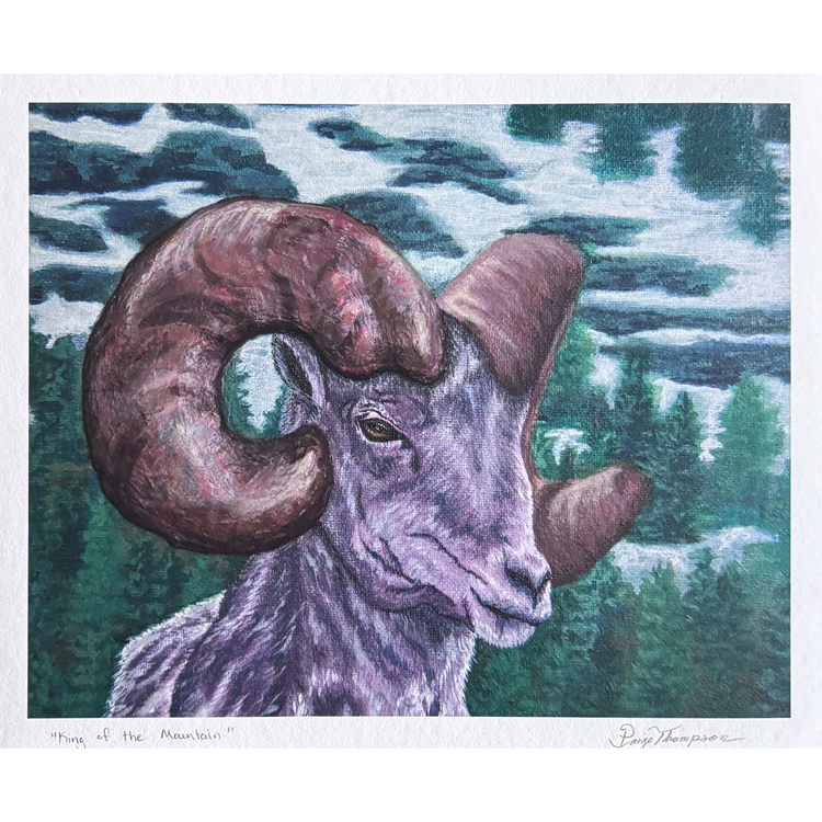 King of the Mountain - Print