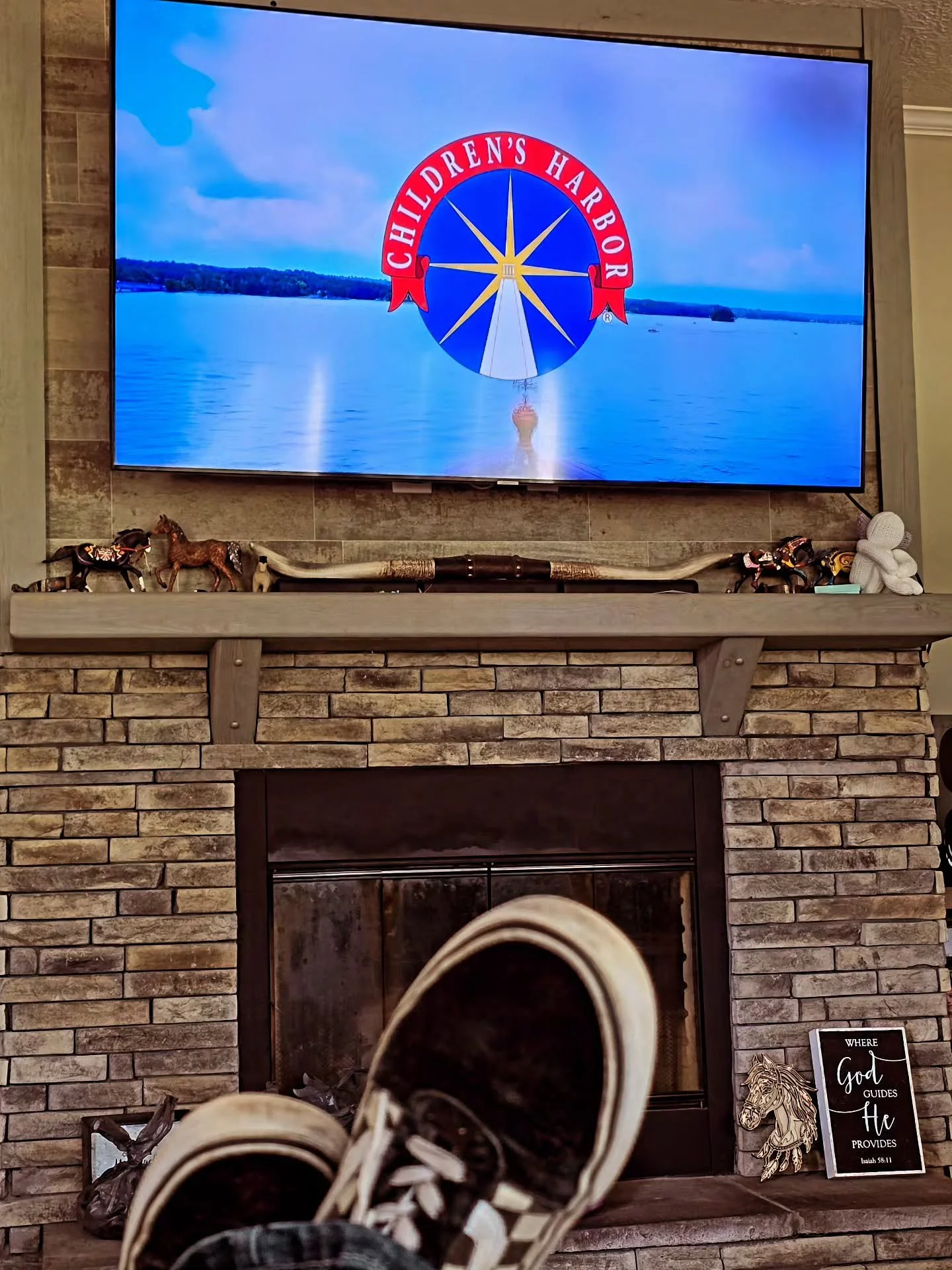 Watching the @buzz4good episode featuring @childrensharbor. You can watch it on the Buzz4good YouTube channel. Children's Harbor is absolutely life changing for so many families. This episode really hit hard for me as I grew up with a little brother 