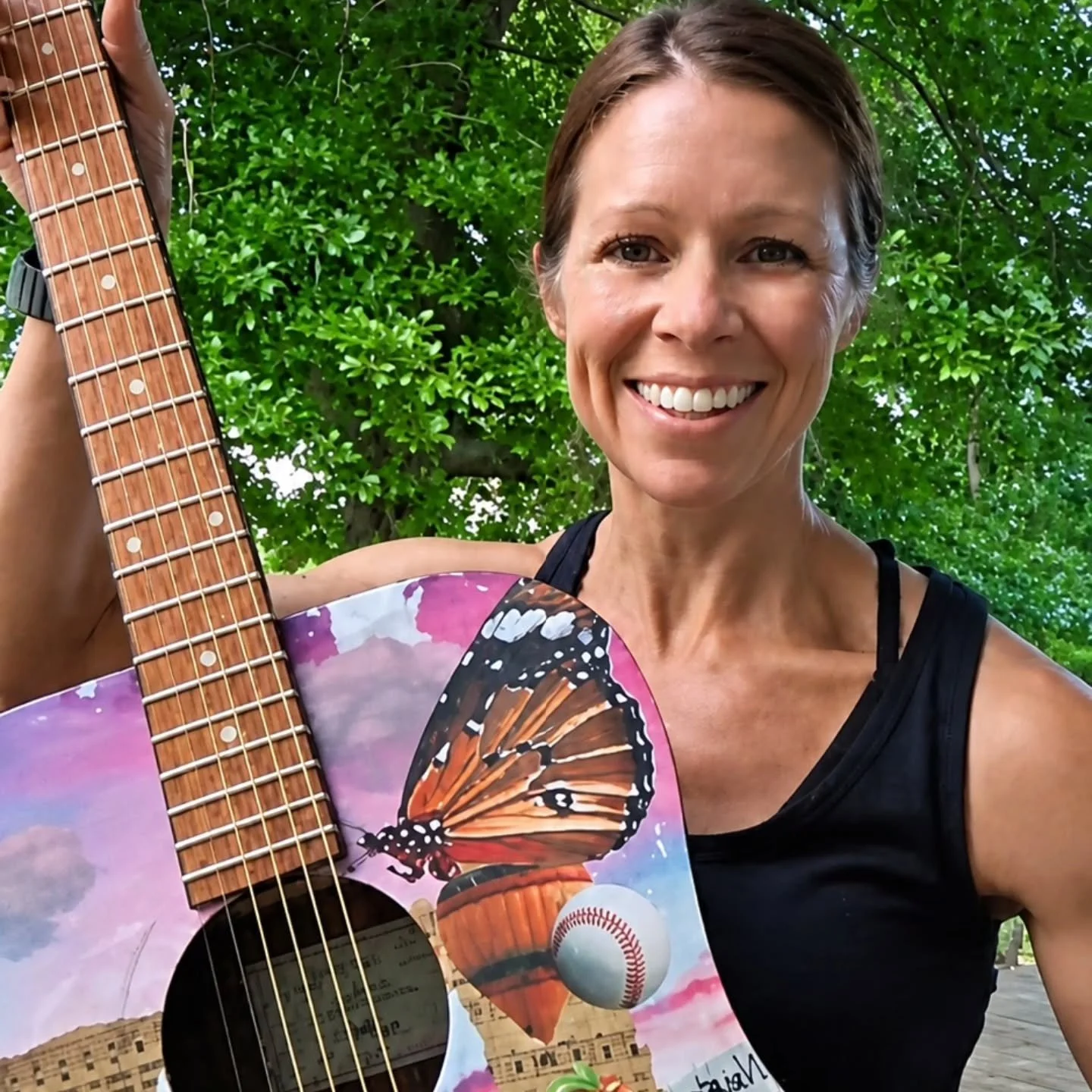 I&rsquo;m on a mission tonight 🎸

I&rsquo;m taking this @macpowell guitar I won from @wdjcstudio to the @thirdday concert. I'm hoping to get it signed&hellip;so it can be donated to a hospital for patients to enjoy in memory of my little brother Kyl