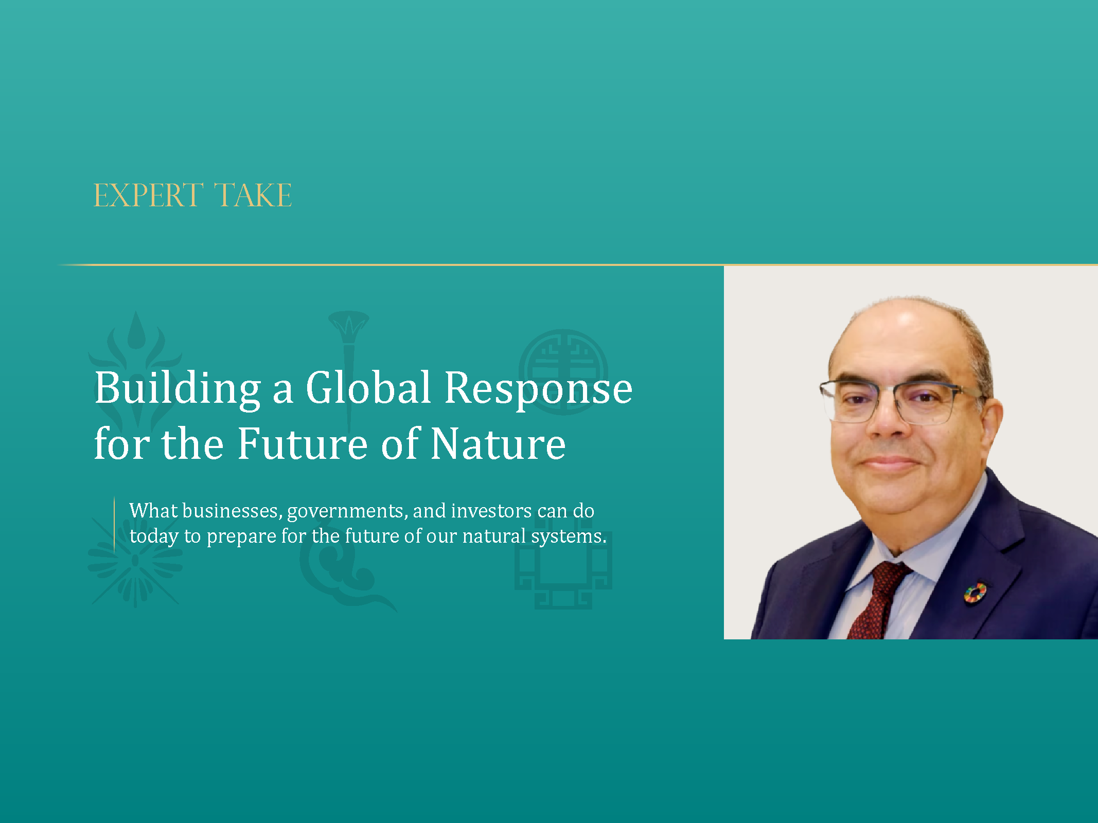 Building a Global Response for the Future of Nature