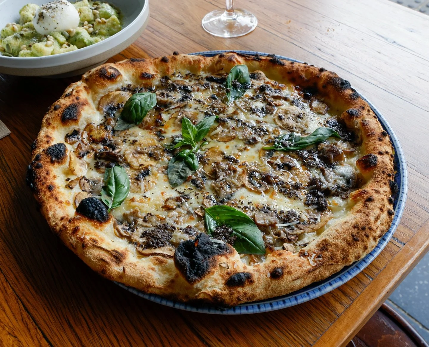 🍕 TARTUFO 🍕
Rich, earthy and irresistibly creamy &mdash; our Tartufo pizza is a truffle lover&rsquo;s dream.
Topped with truffle paste, mozzarella, mixed mushrooms, parmesan &amp; fresh basil. (V) 🌿✨

Perfect for those who believe everything taste