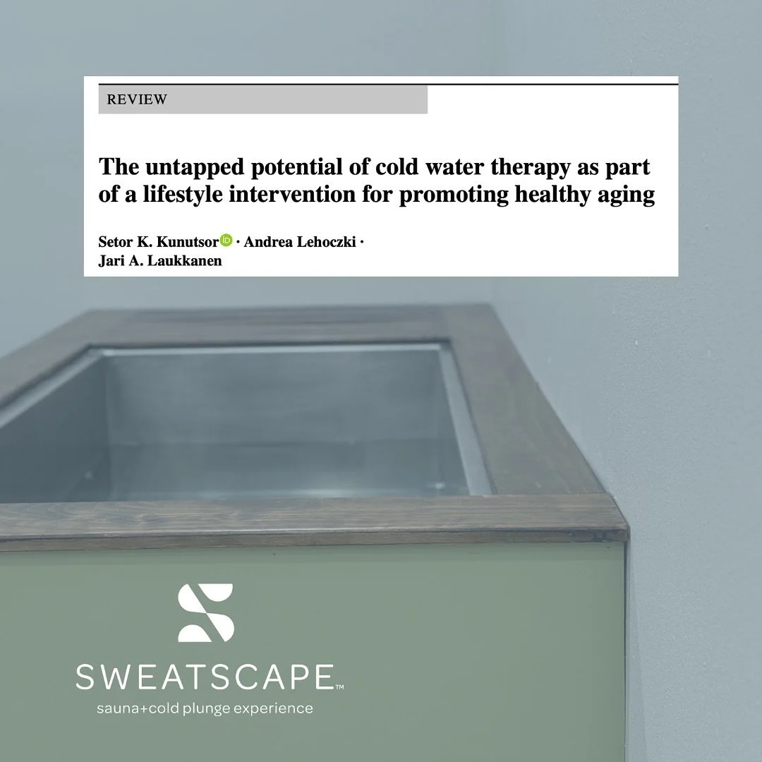 🌊 Cold Plunges Aren&rsquo;t Just Trendy &ndash; They&rsquo;re Timeless Tools for Healthy Aging 🌊

New research, titled &ldquo;The Untapped Potential of Cold Water Therapy as Part of a Lifestyle Intervention for Promoting Healthy Aging,&rdquo; highl