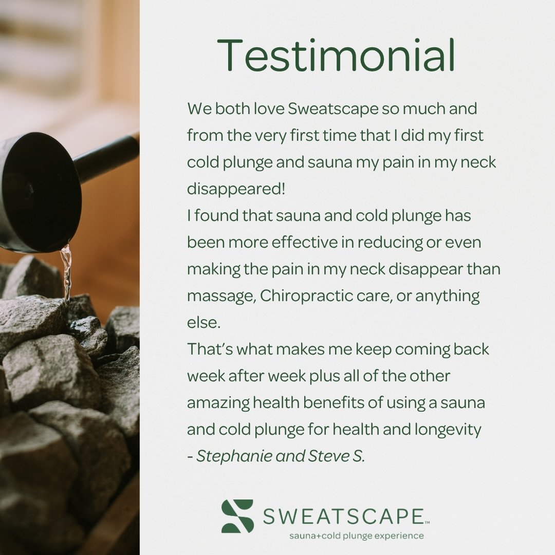 Real experiences from real sessions.

A few words from our community on what time at Sweatscape has looked like for them&mdash;whether that&rsquo;s better recovery, deeper sleep, stress relief, or just a reset in the middle of a busy week.

If you&rs