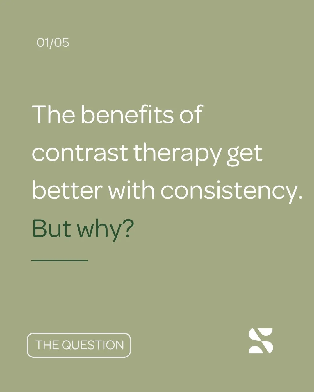 Contrast therapy isn&rsquo;t about being perfect &mdash; it&rsquo;s about showing up for yourself consistently. 🔥🧊

Even one session can leave you feeling lighter, calmer, and more recharged. But over time, those small moments can turn into deeper 