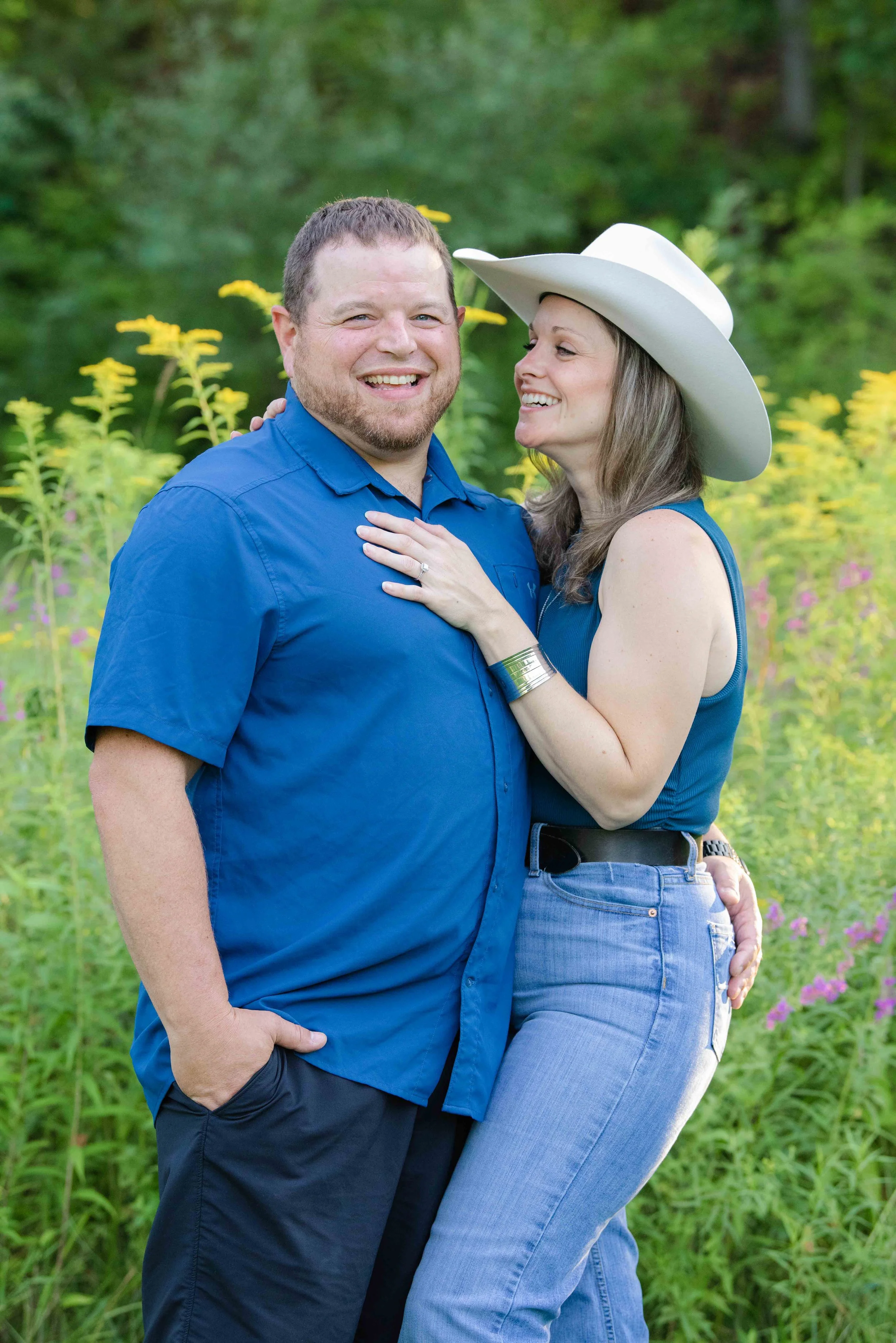 An Engagement Session at Bedford Village Common with Mindy &amp; Jon