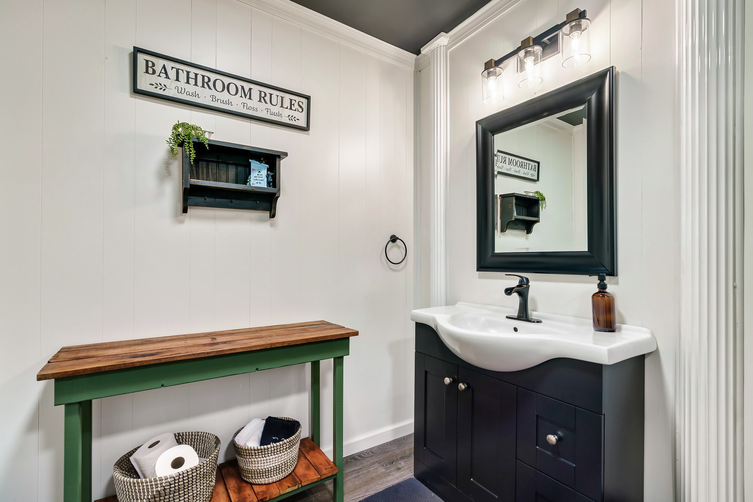 Full bathroom upstairs