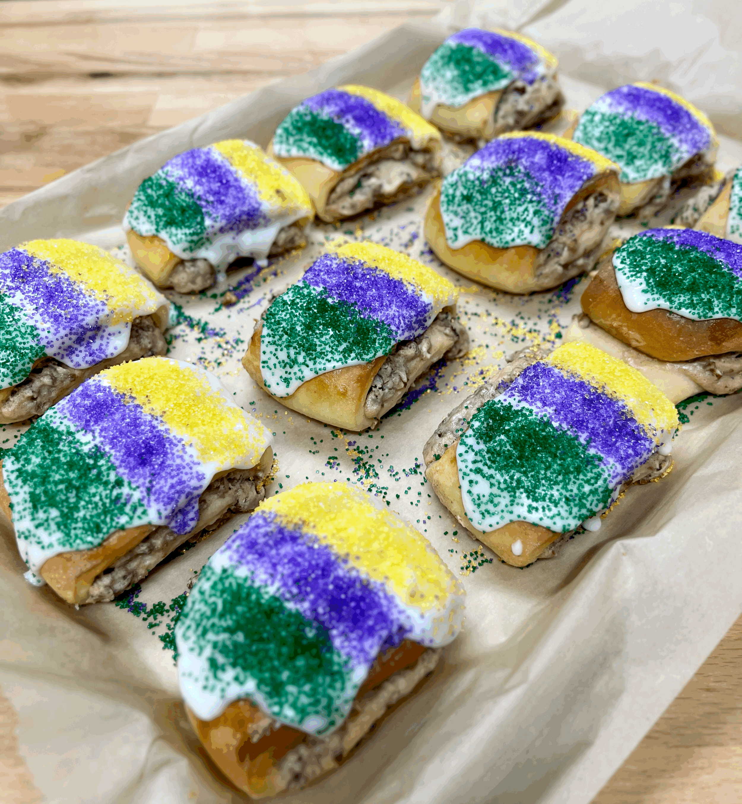 King Cake Bites