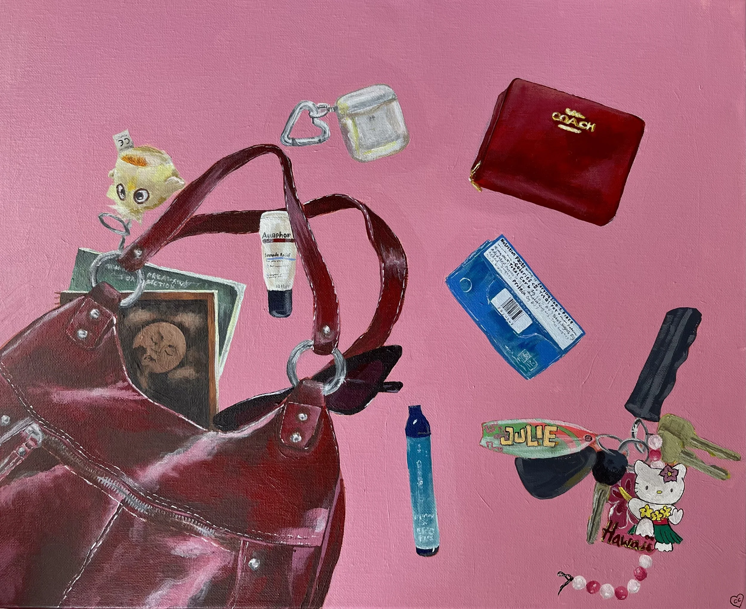 Acrylic on canvas. 16in x 24in