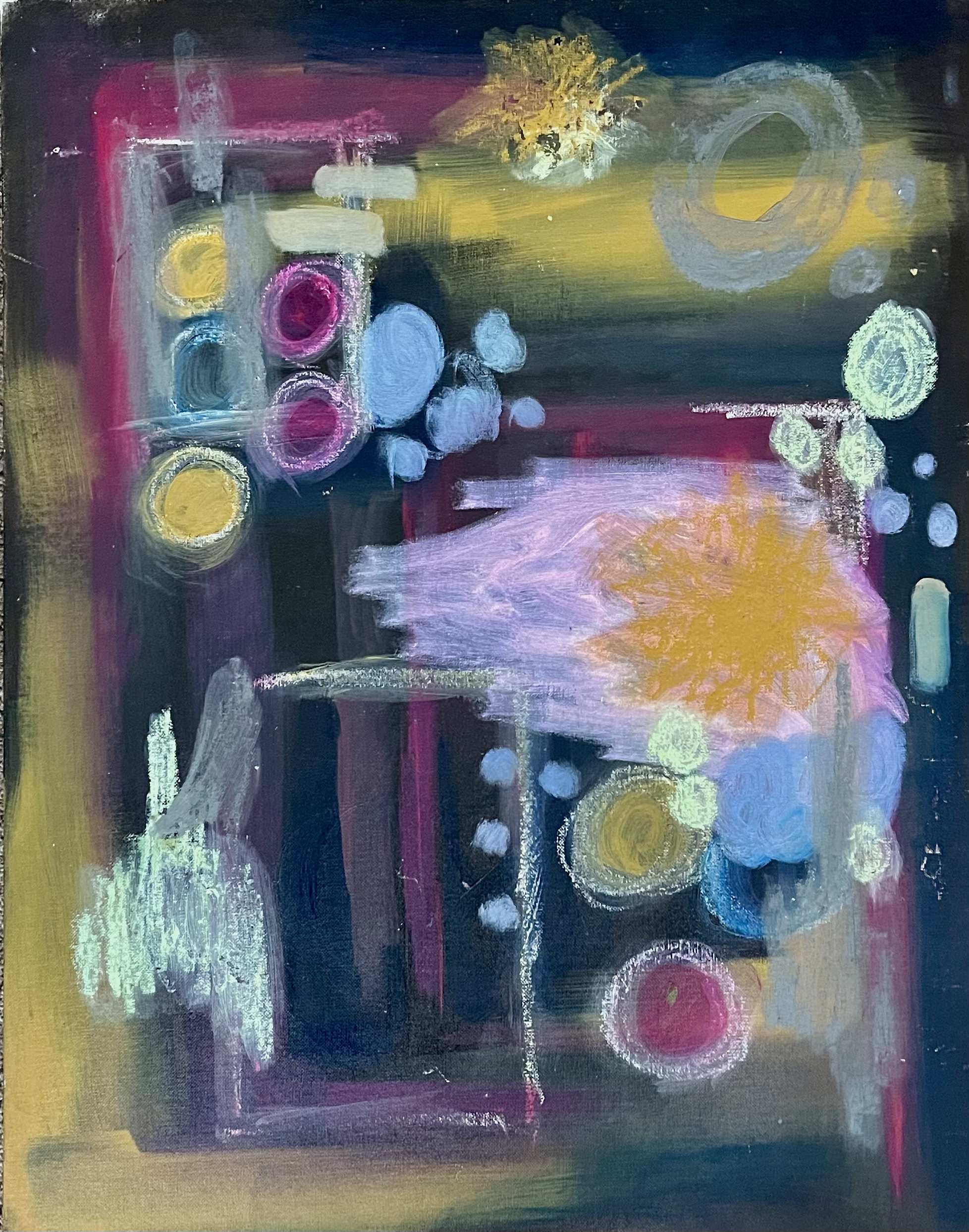 Oil on canvas panel. 24in x 36in