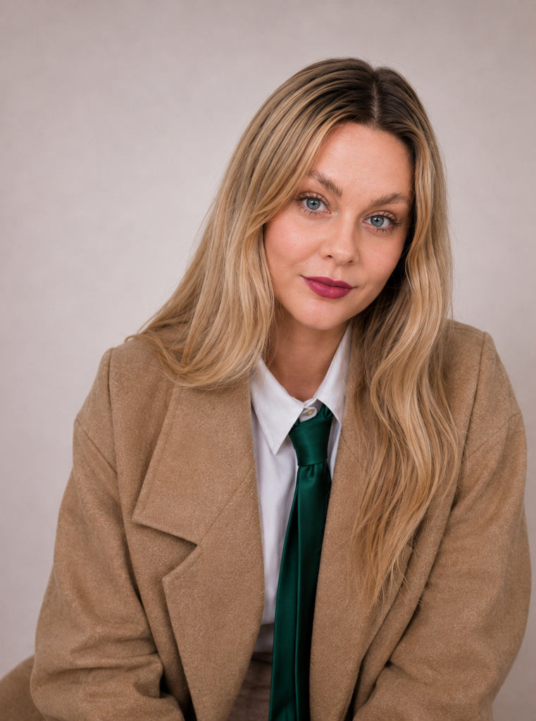 Kaytea Ross, Founder and Creative Director of House of Zemi, in her Brisbane studio