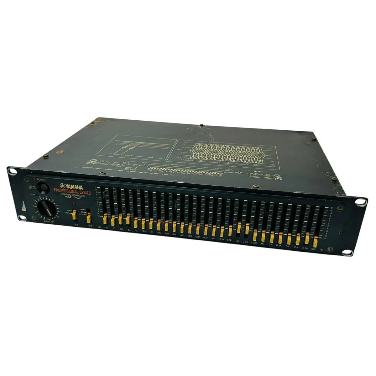YAMAHA Professional Series G1027 Graphic Equalizer