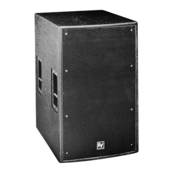 EV Xi 2181 Speakers