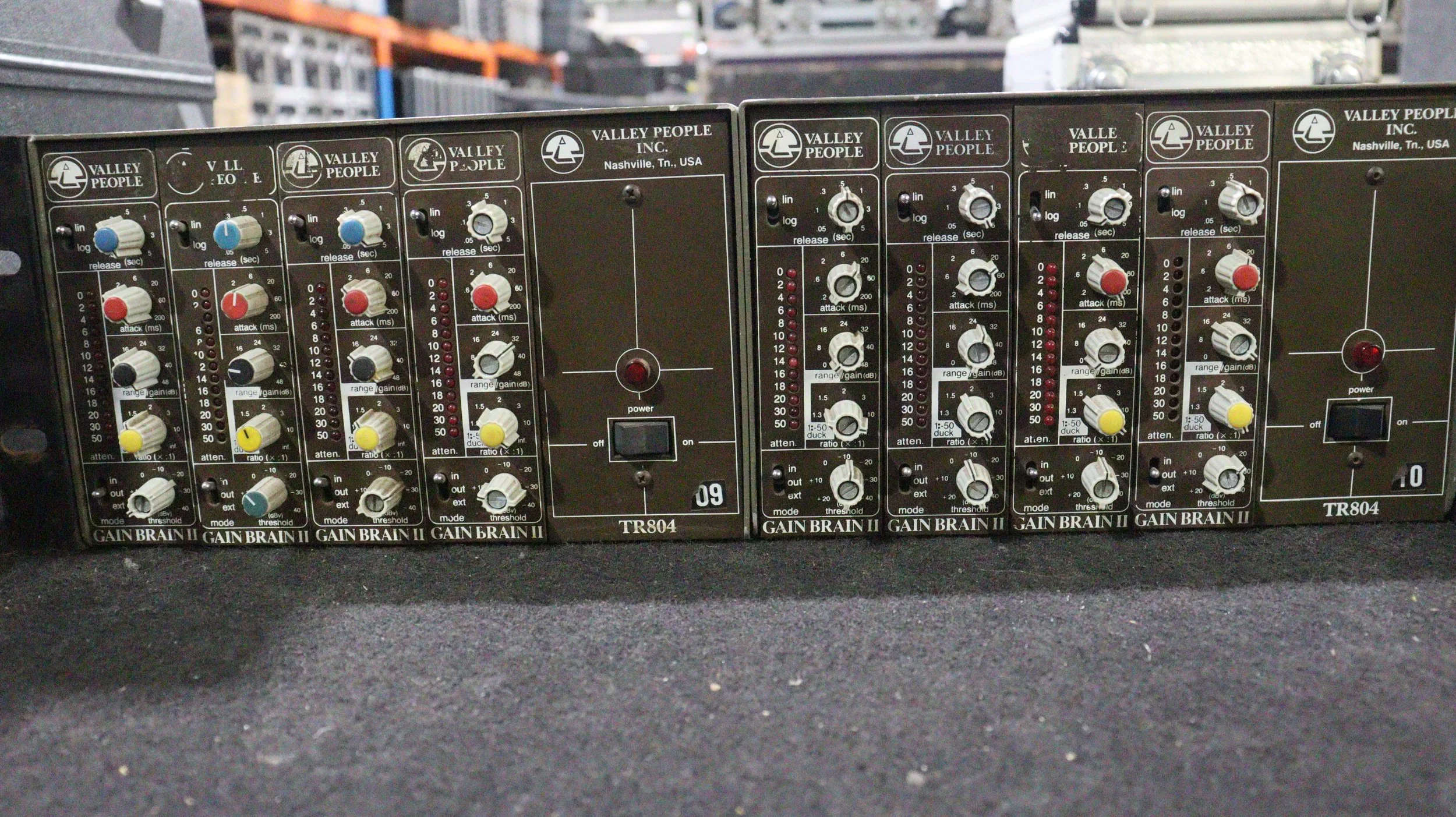 Valley People Gain Brain ii & TR modules