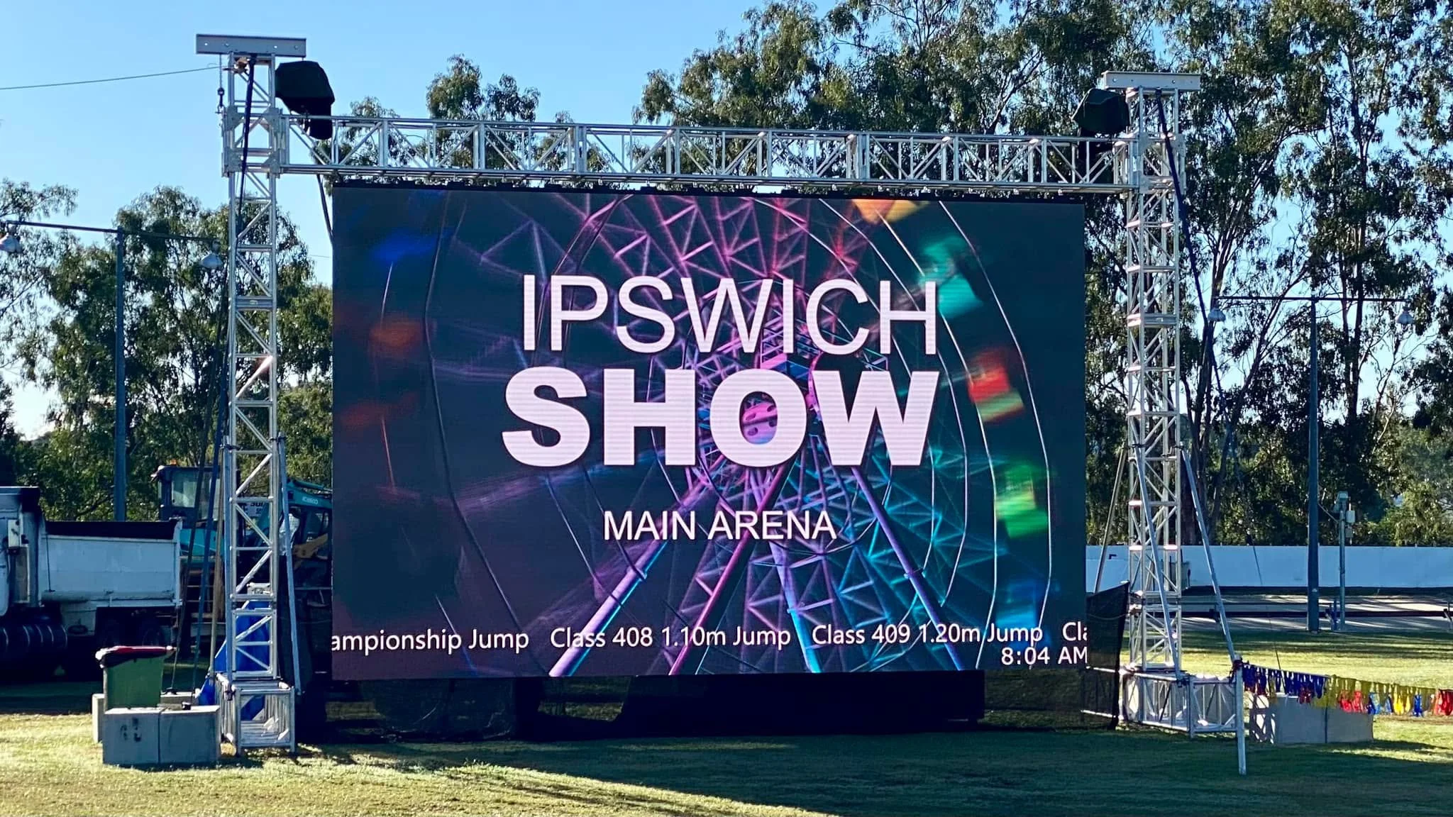 Ipswich Show 2024 is all over for another year. CPC Production Services supplied full video production, LED screen, communications and extra audio equipment to Main Arena, this year. Plus conplete audio production to the Community Stage.
