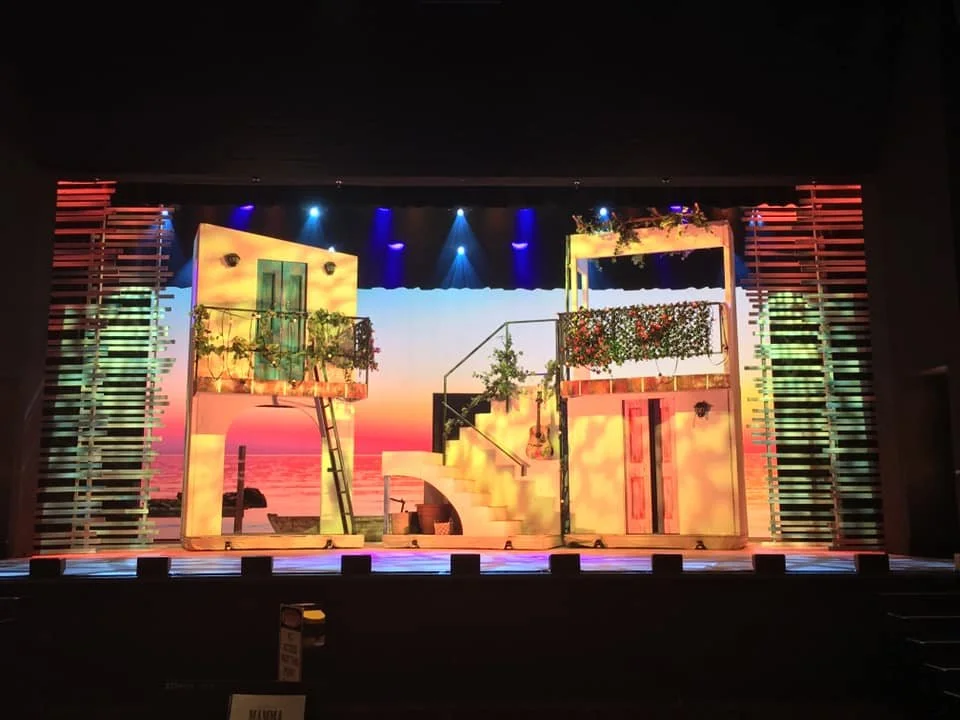 
Lighting programming is underway for Ipswich Musical Theatre Company Mamma Mia The Musical at the Ipswich Civic Centre from this weekend. Come along and have a look and enjoy the music of ABBA.

September 2019