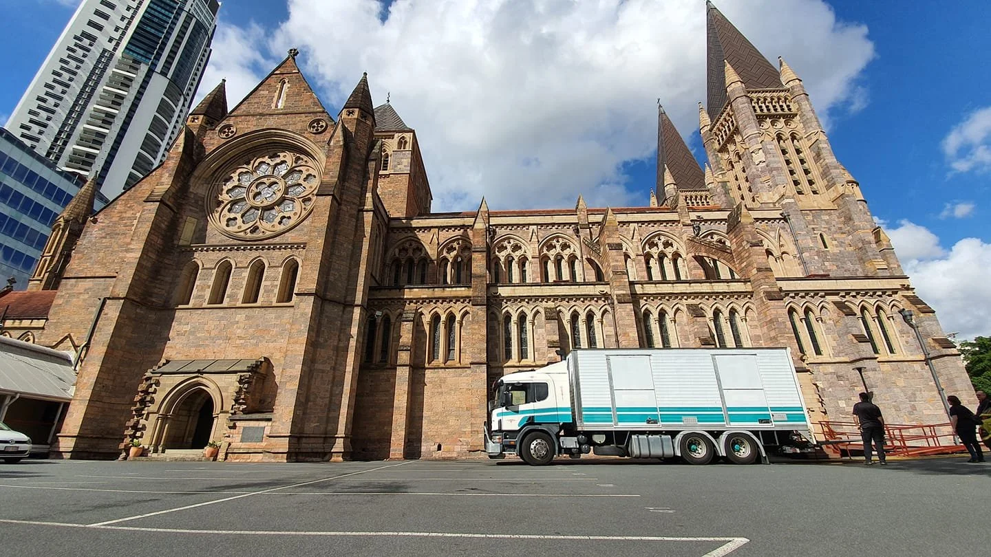 Load in at this beautiful venue this morning!
Place: St John's Cathedral, Brisbane 

November 2019