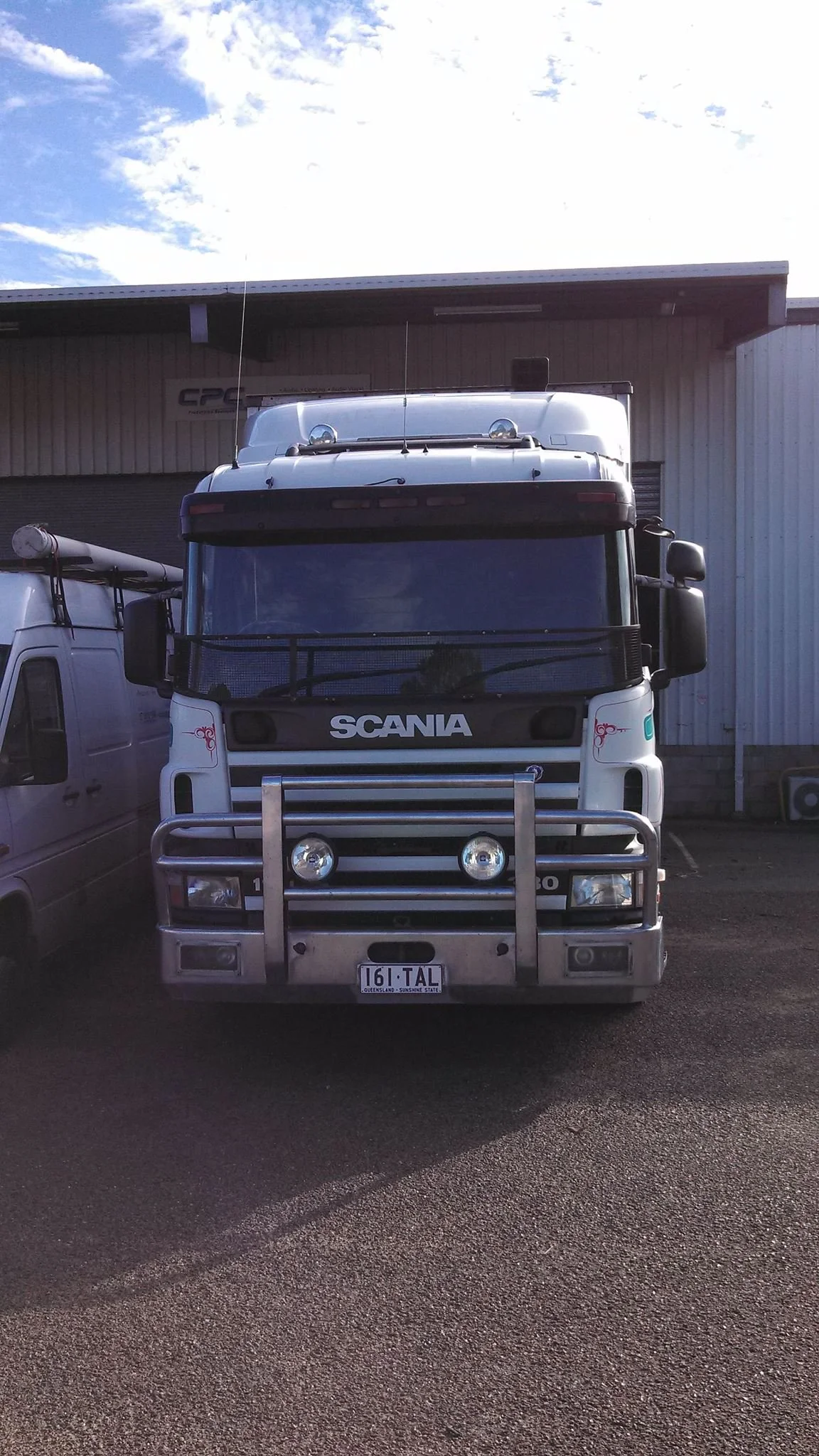 Meet the newest member of our CPC family.

A Scania P114 with airbag suspension, 2 tonne tailgate lifter full size. The newest member will get our gear to your show in one piece.

19th of June 2013