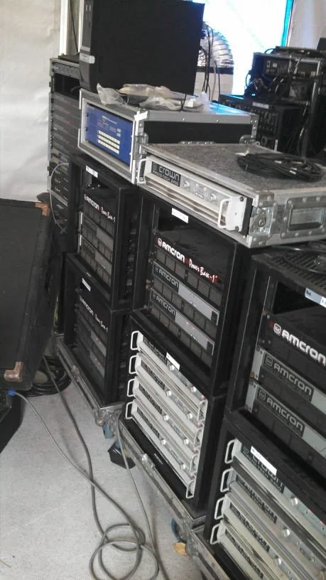 Amps and Racks for Days 
Radio One Australia 
7th of December 2012