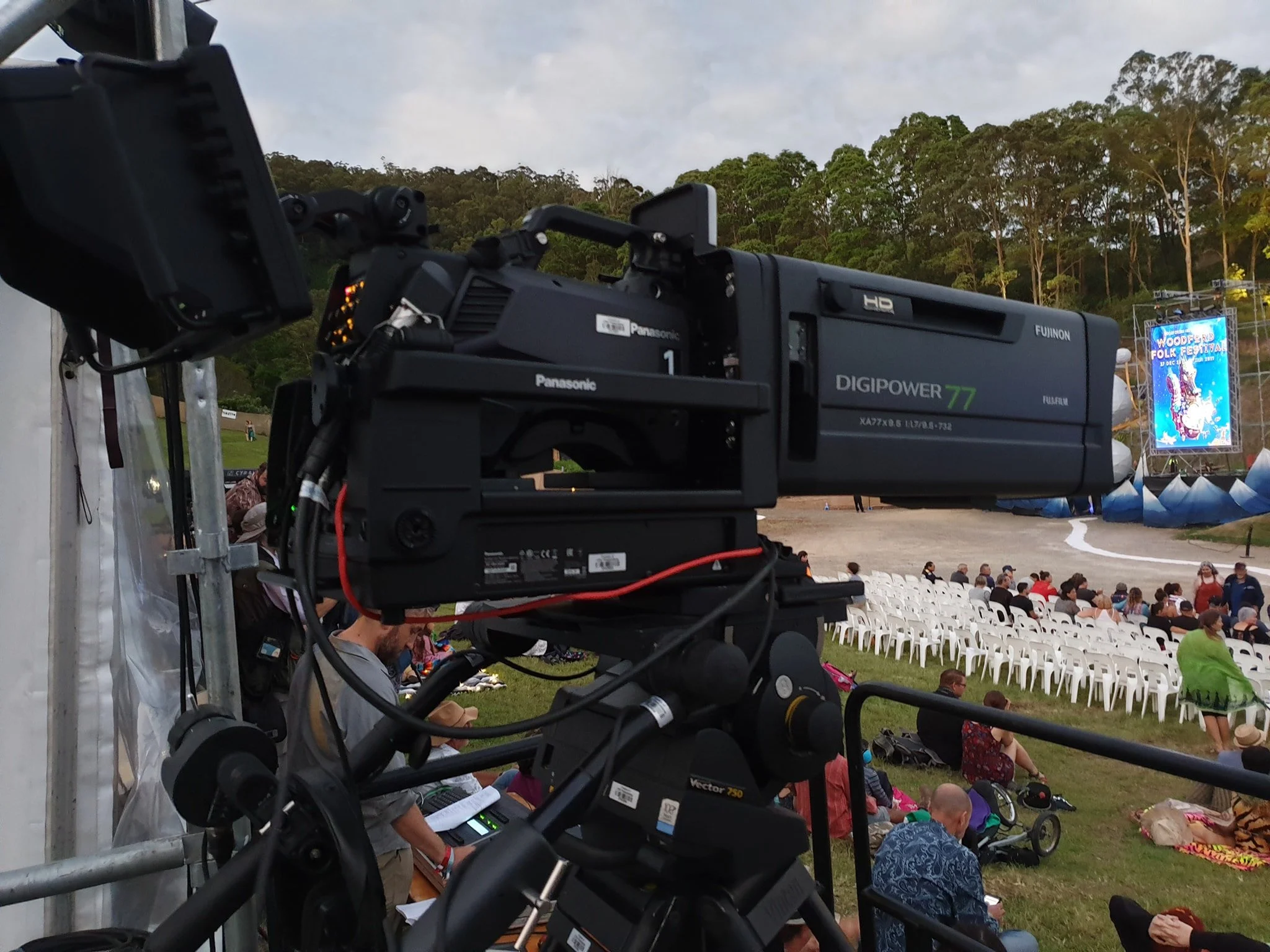 UHD OB1 in action at the Woodfordia Folk Festival, does your event need our truck?

June 2019