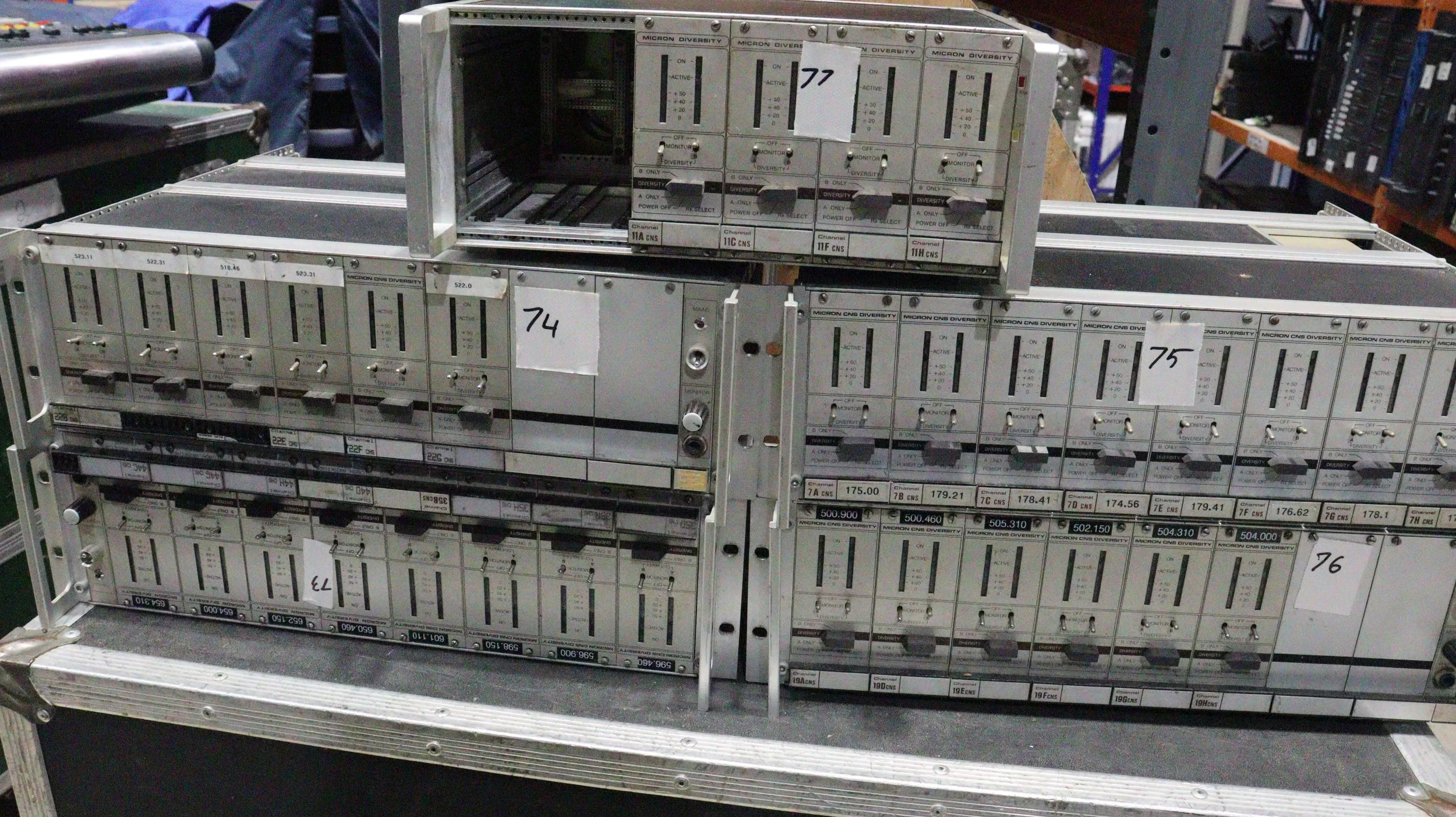 Vintage Micron Radio System – Multi-Channel Receiver & Transmission