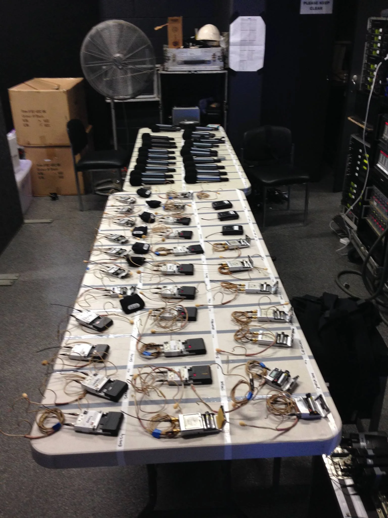 Radio land Carols in the City 2013, 54 Channels of Sennheiser goodness

13th of December 2013