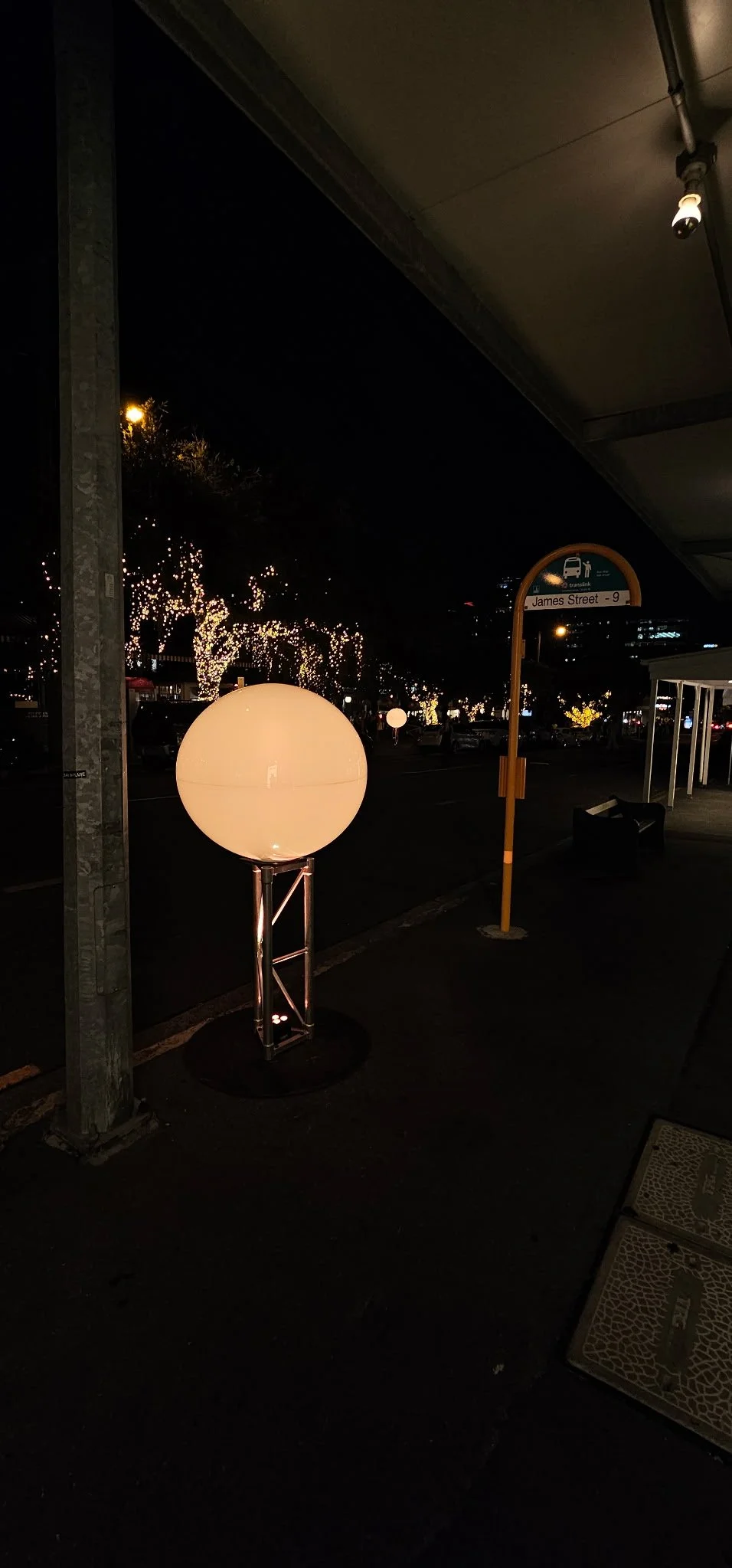 James St Up Late 2026
Look at how cool the light up domes our guys made are! ✨