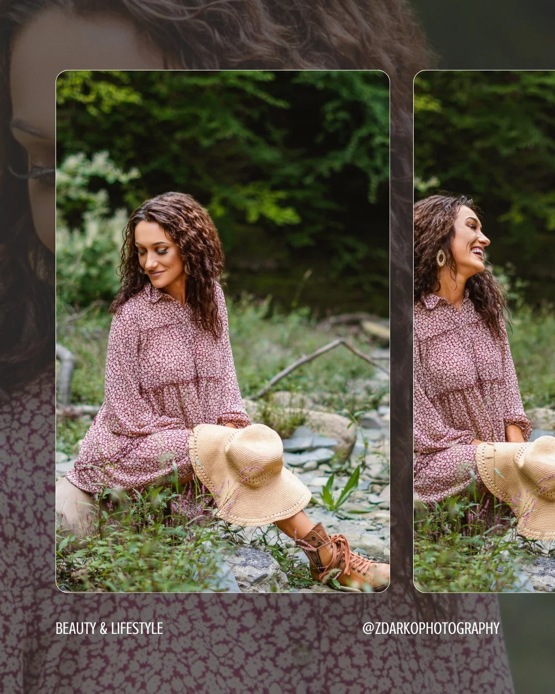 Beauty Lifestyle Photography in Erie, PA.
Warning: stunning beauty and lifestyle photography ahead! 🚨
I'll hike with you to get those perfect shots (but let's be real, I'll probably trip on a root 😂).
These gorgeous pics were all taken at Asbur