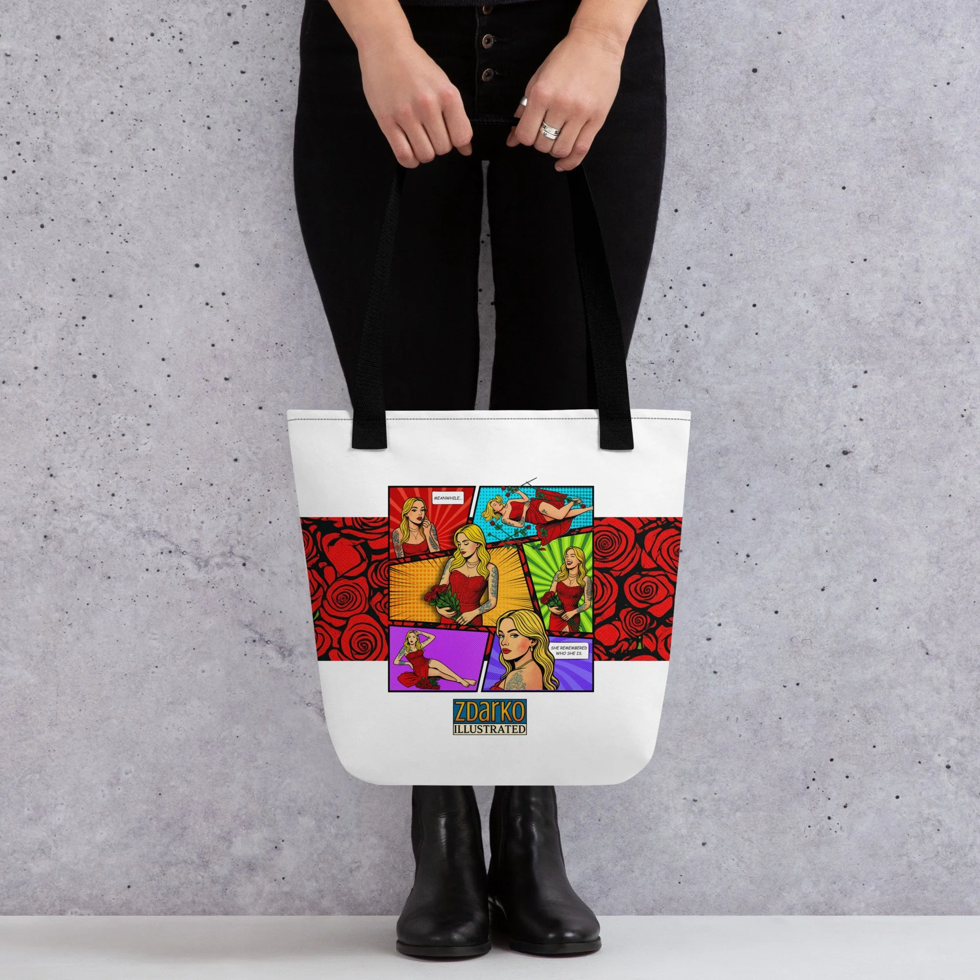 She remembered Who She Is - Tote bag