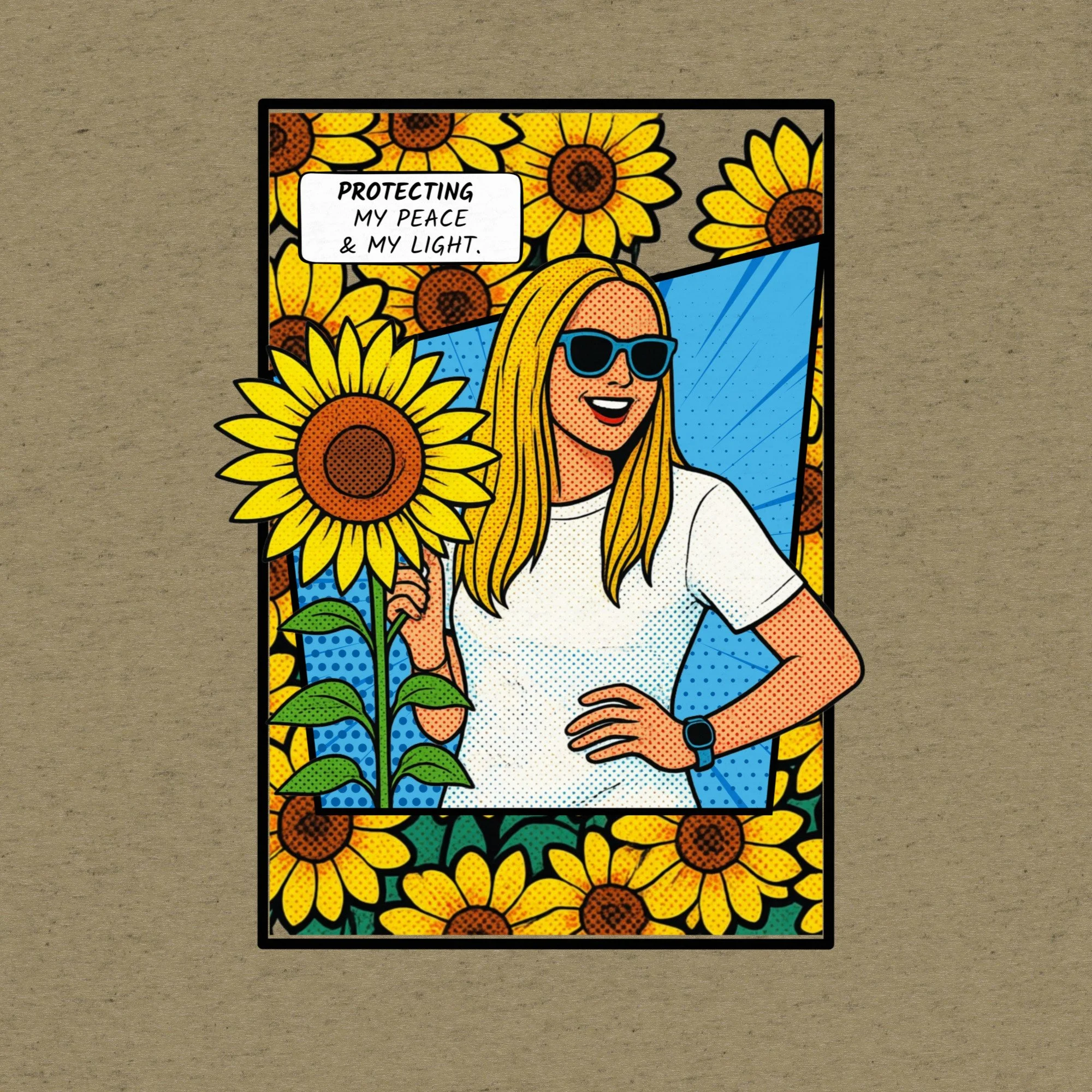 Protecting my Peace - Short sleeve t-shirt