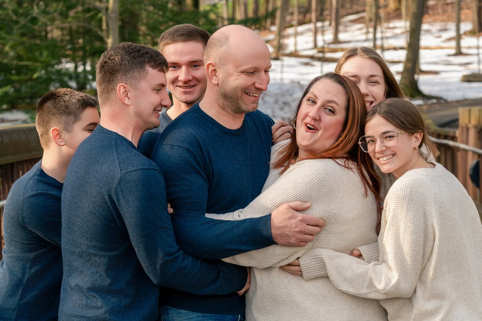 family lifestyle portrait by zdarko photography in erie, pa. 