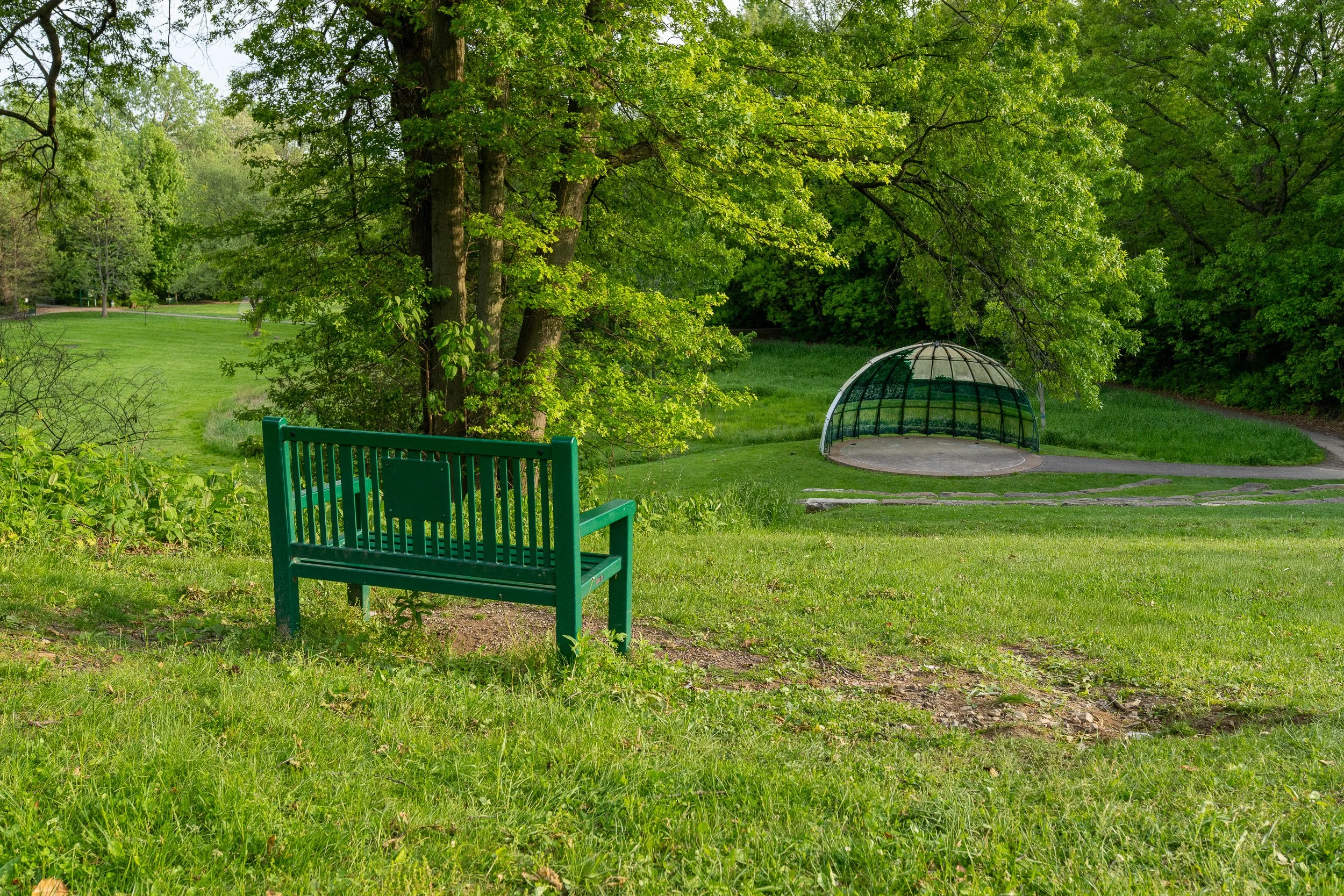 Photo of the amphitheater at Frontier Park in Erie, PA
