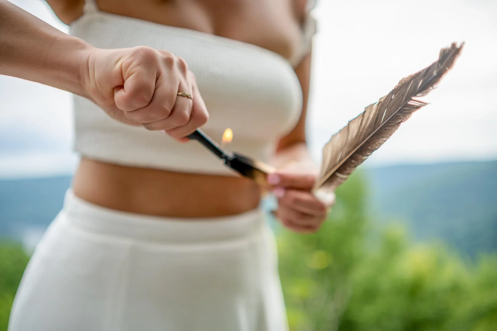 Personal Brand Portrait of a Reiki Specialist in Erie, PA.